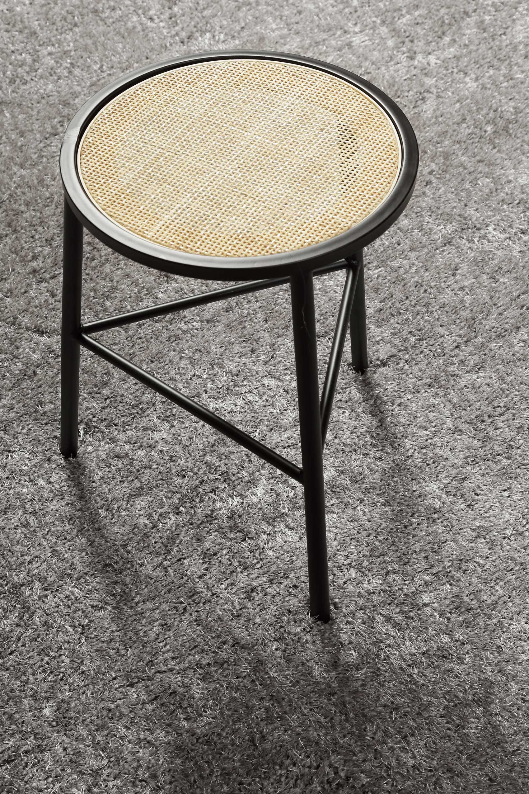 Homie Living Teppich »Flavio«, quadratisch, 30 mm Höhe, Hochflor, gewebt, weich, uni, Wohnzimmer, Schlafzimmer, waschbar
