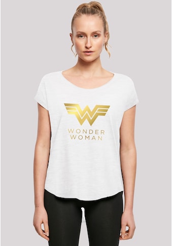 T-Shirt »Long Cut T-Shirt DC Comics Wonder Woman 84 Golden Logo«