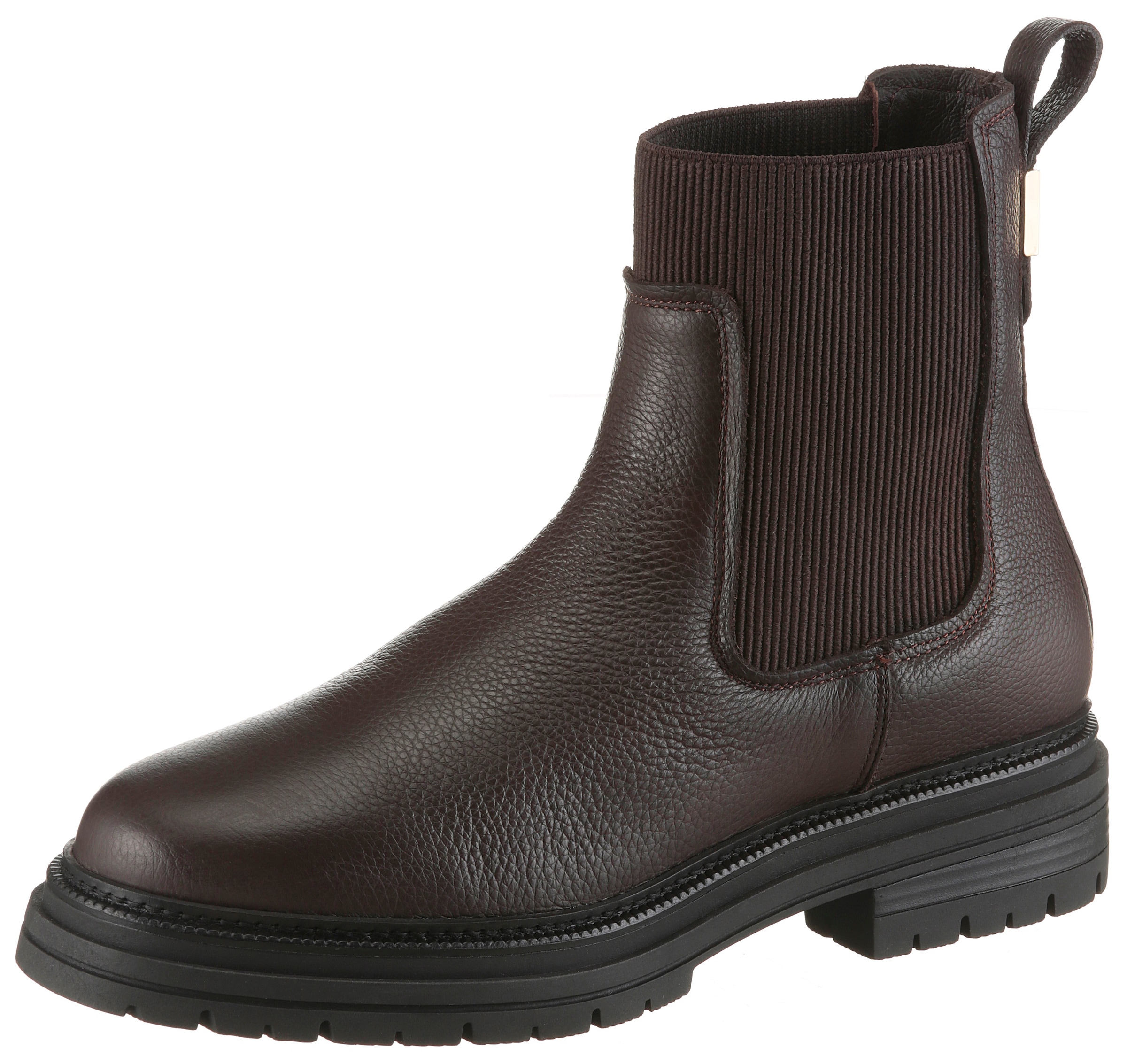 Tommy Hilfiger Winterboots "TH PLAQUE PEBBLE CHELSEA WARM", Chelseaboots, S günstig online kaufen