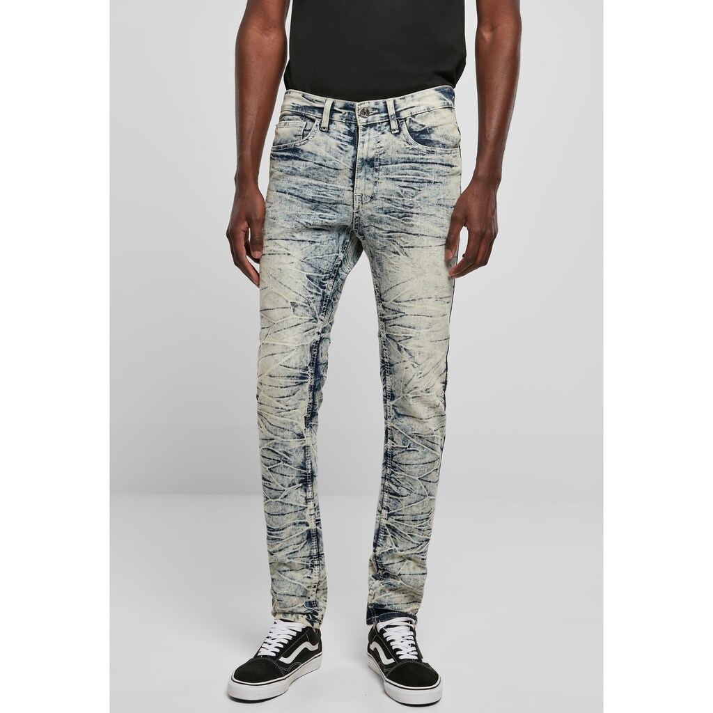 Southpole Bequeme Jeans »Southpole Herren Stretch Signature Denim«, (1 tlg.)