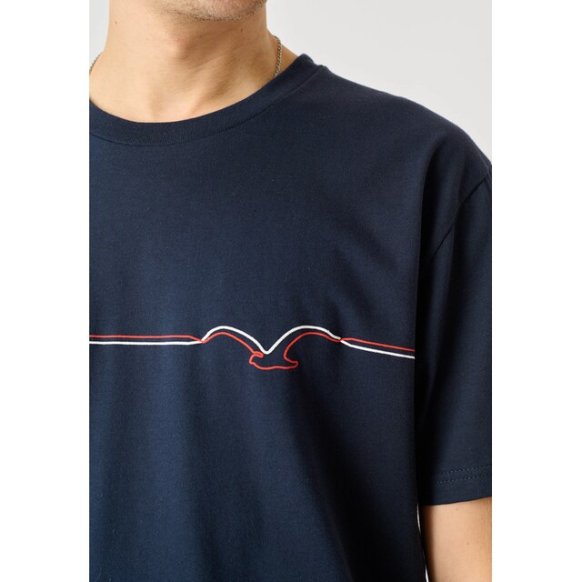 Cleptomanicx T-Shirt »Möwe Pufflines«, mit trendigem Frontprint ▷ kaufen |  BAUR