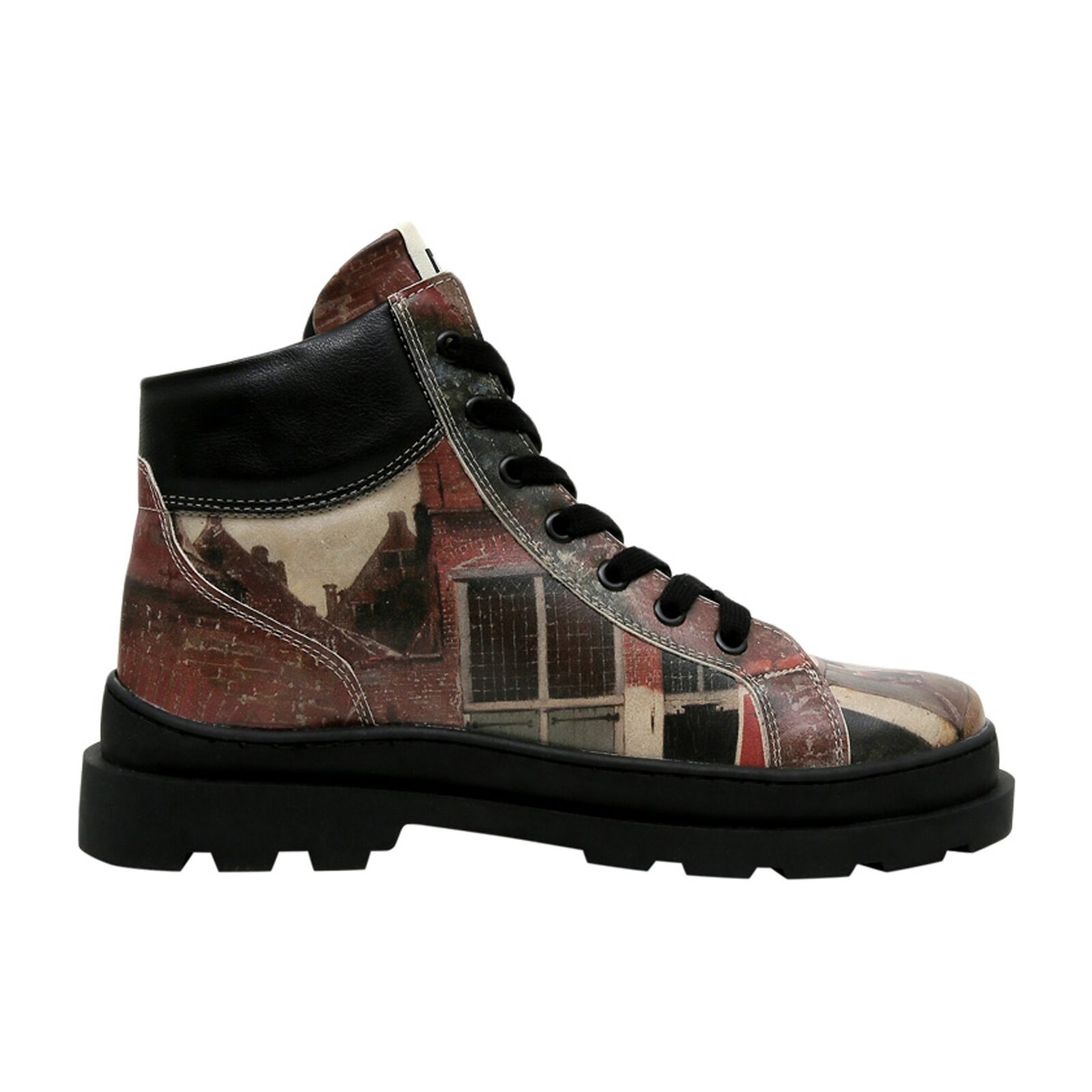 Thumbnail - DOGO Winterboots "Adriana Brick In The Wall Damen Stiefeletten", Handgefertigt