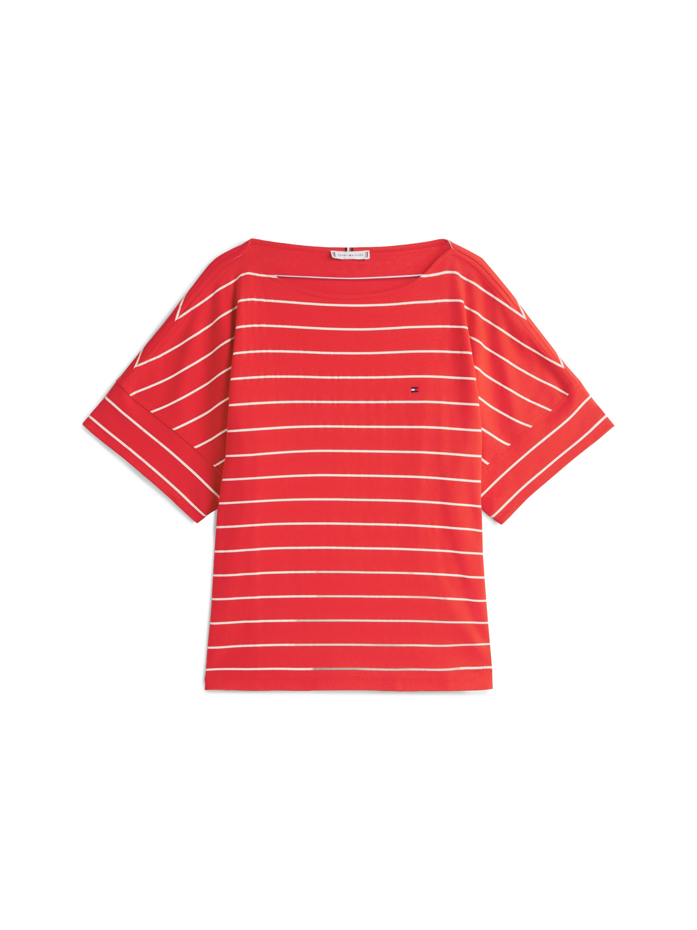 Tommy Hilfiger Curve Kurzarmshirt »CRV MDRN CODY CAP SLV C-NK TEE« in großen Größen