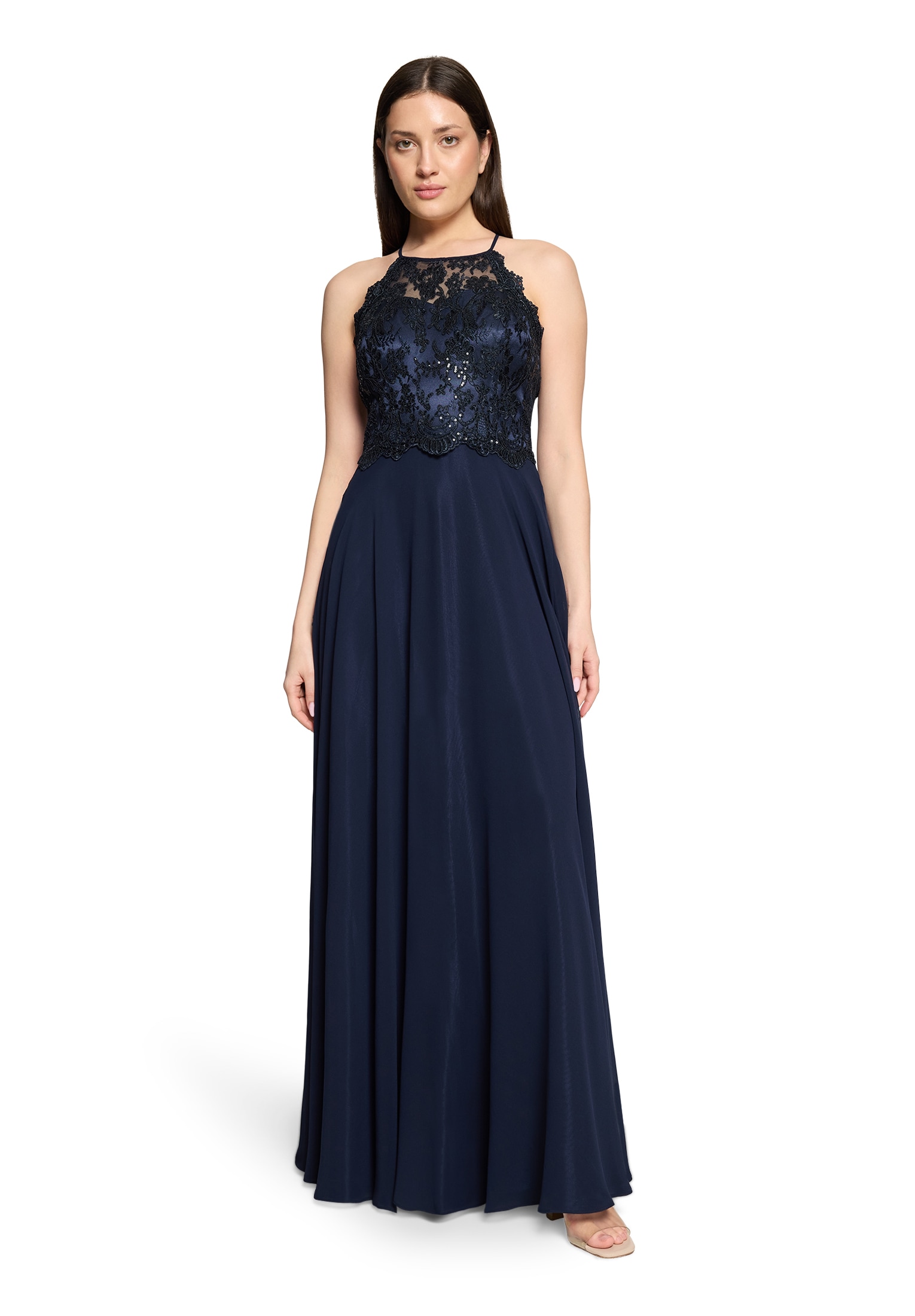 Vera Mont Abendkleid "Damen rückenfrei" Ohne Tasche Spitze günstig online kaufen