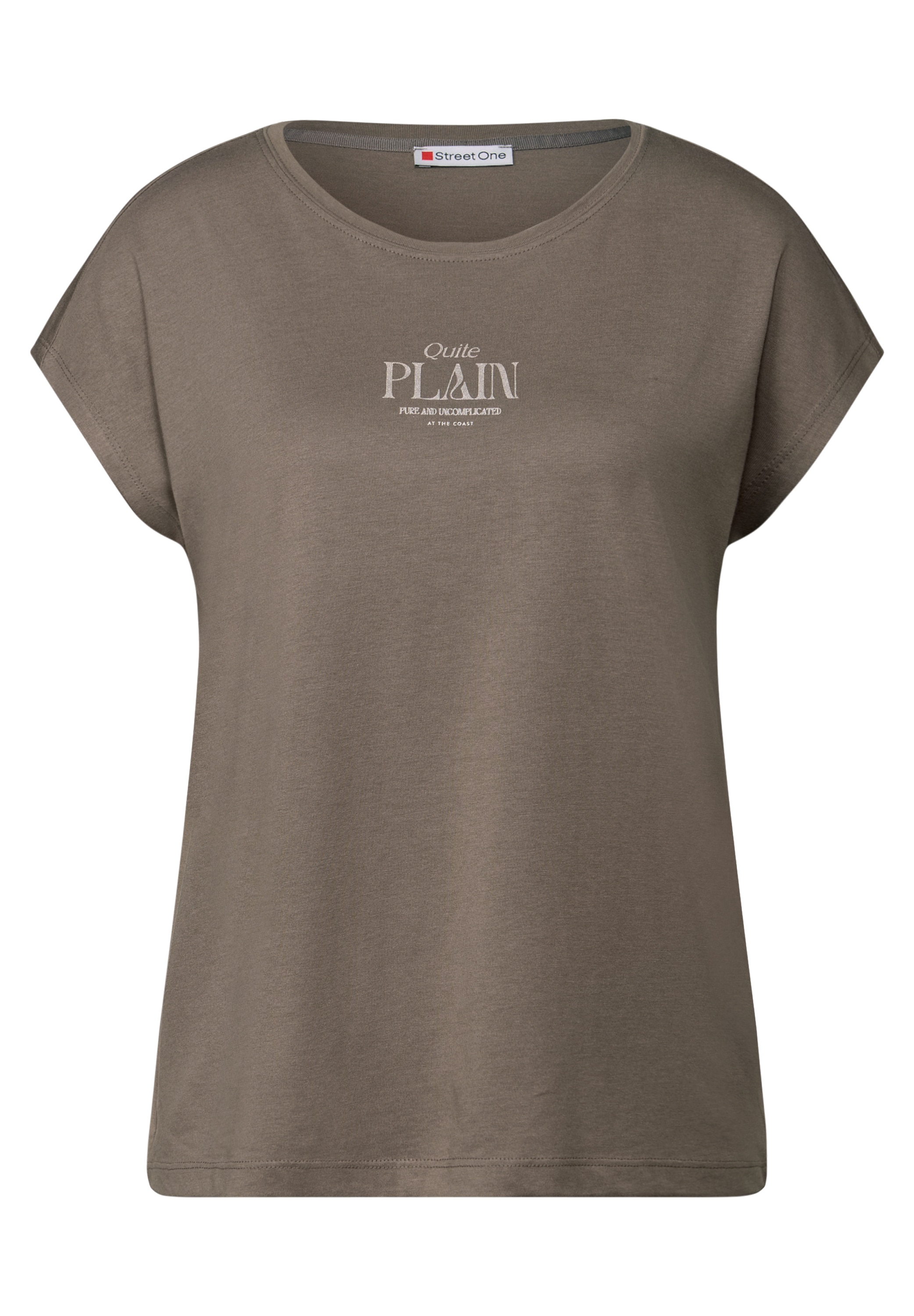 STREET ONE T-Shirt, im soften Baumwoll-Mix