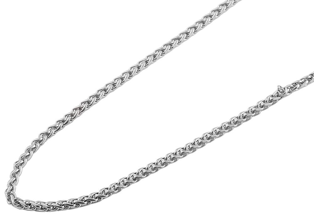 Adelia´s Kette ohne Anhänger »Neuheit 2025 - Unisex Edelstahl Zopfkette Halskette«