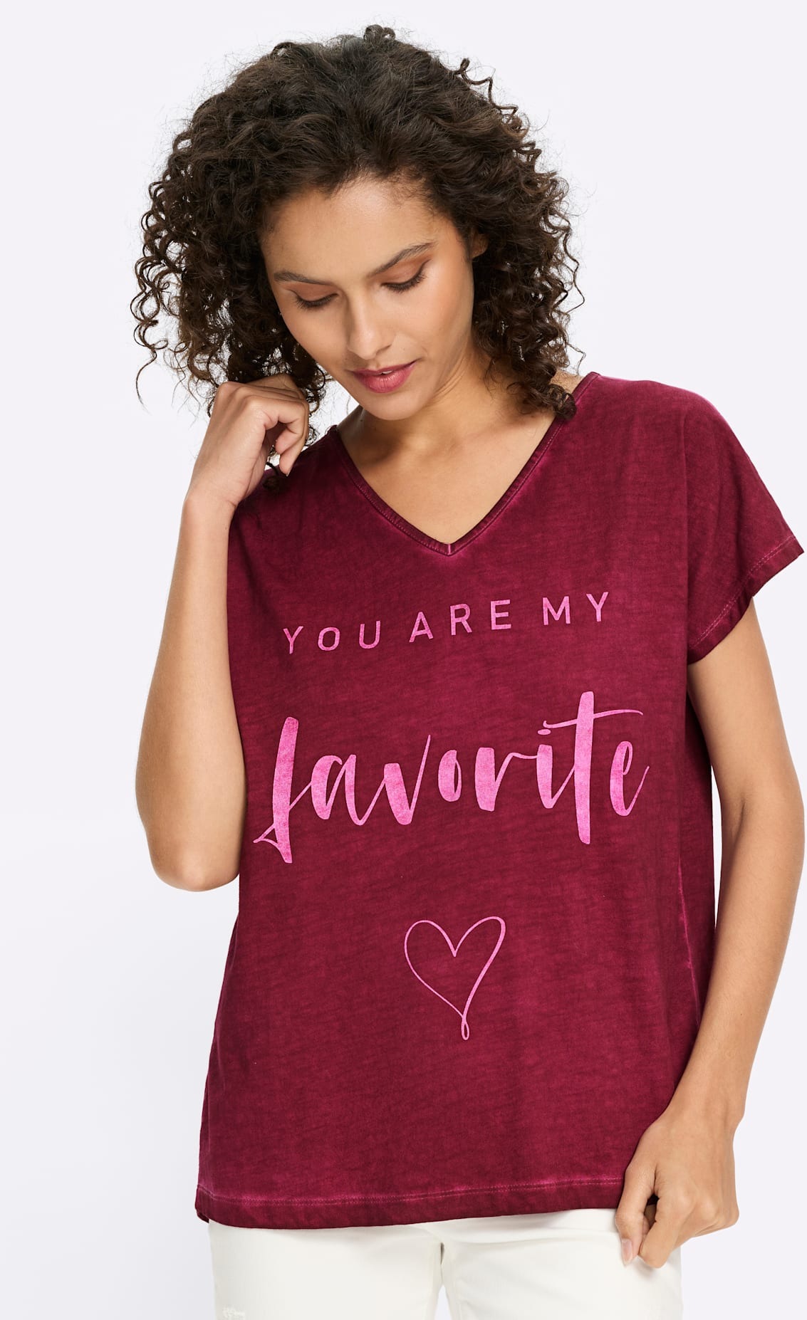 heine Kurzarmshirt "Shirt" 1 tlg. günstig online kaufen