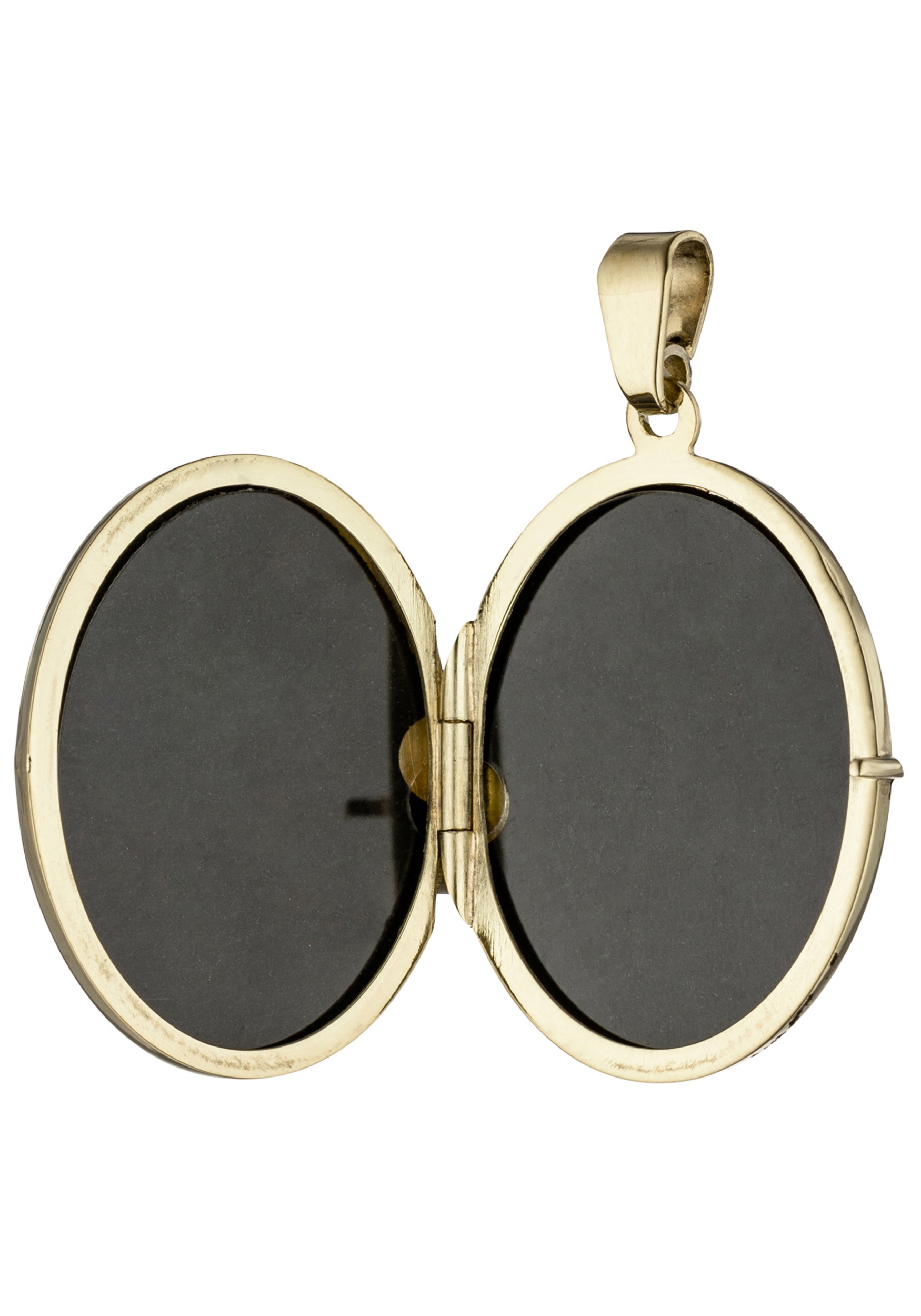 JOBO Medallionanhänger »Anhänger Medaillon oval«, 585 Gold