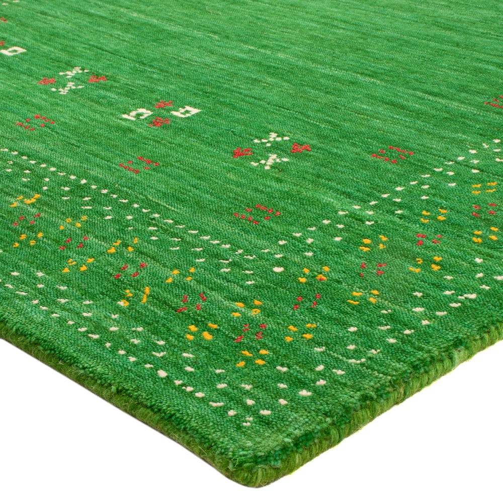 morgenland Wollteppich »LuxeWeave - Gabbeh Teppich - Loribaft Softy«, rechteckig, 1,2 mm Höhe, Sehr weicher Flor