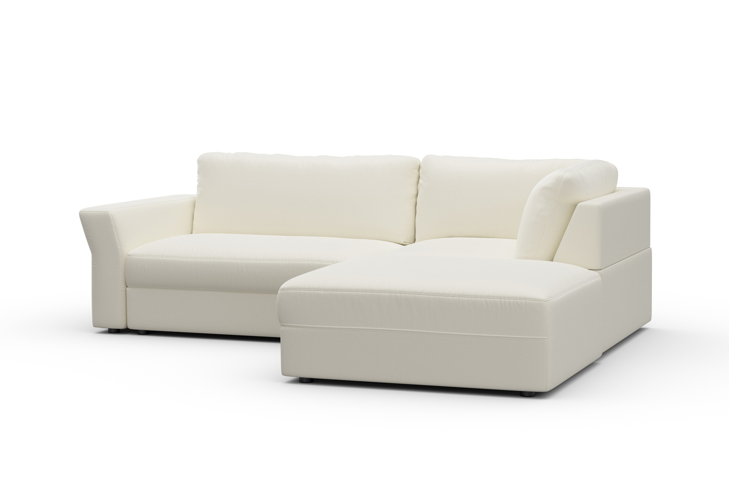 sit&more Ecksofa »Cadabra L-Form«, Breite 243 cm, inklusive Sitztiefenverstellung
