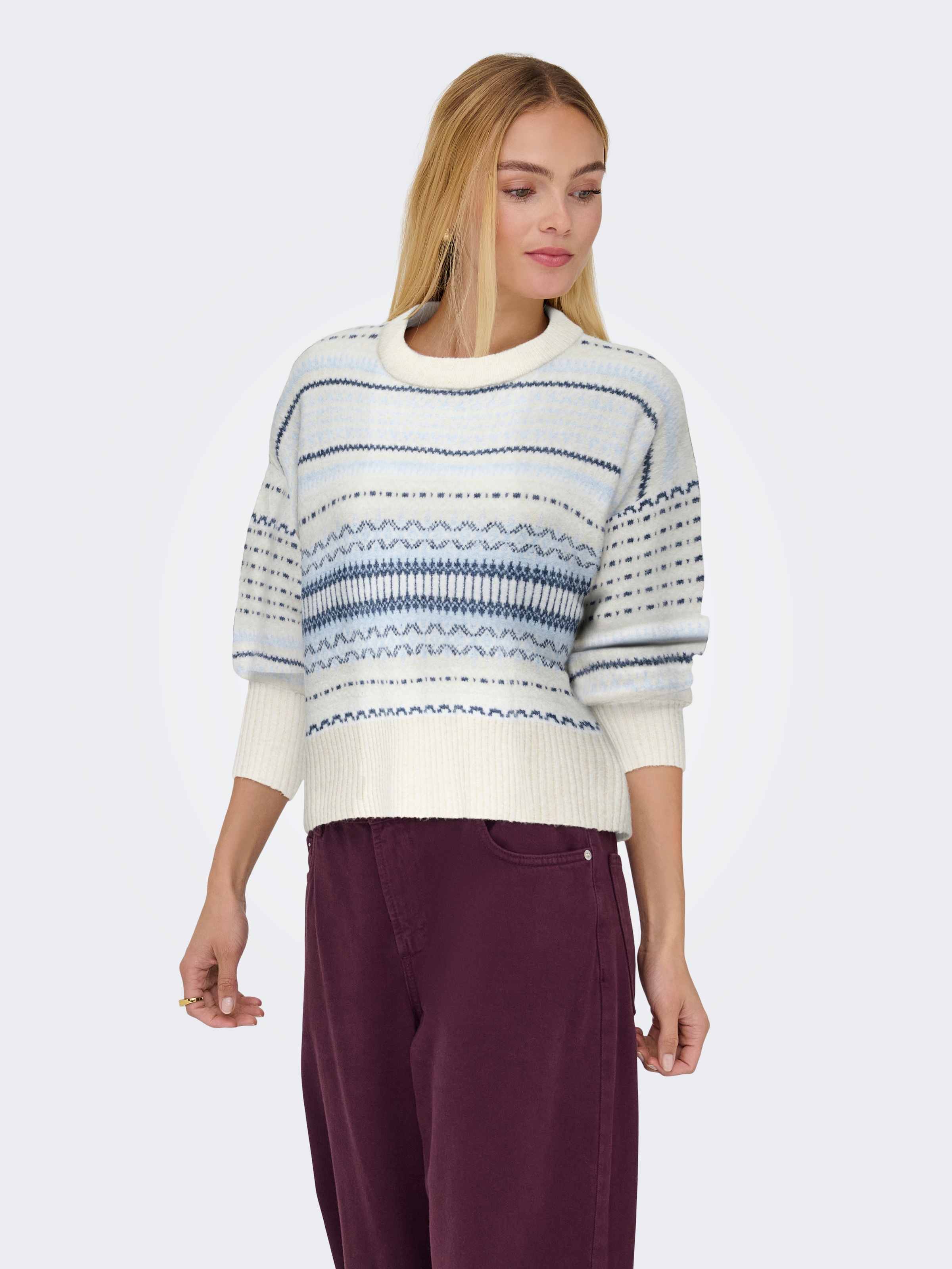 ONLY Strickpullover "ONLARIANNE L/S PULLOVER KNT NOOS" günstig online kaufen