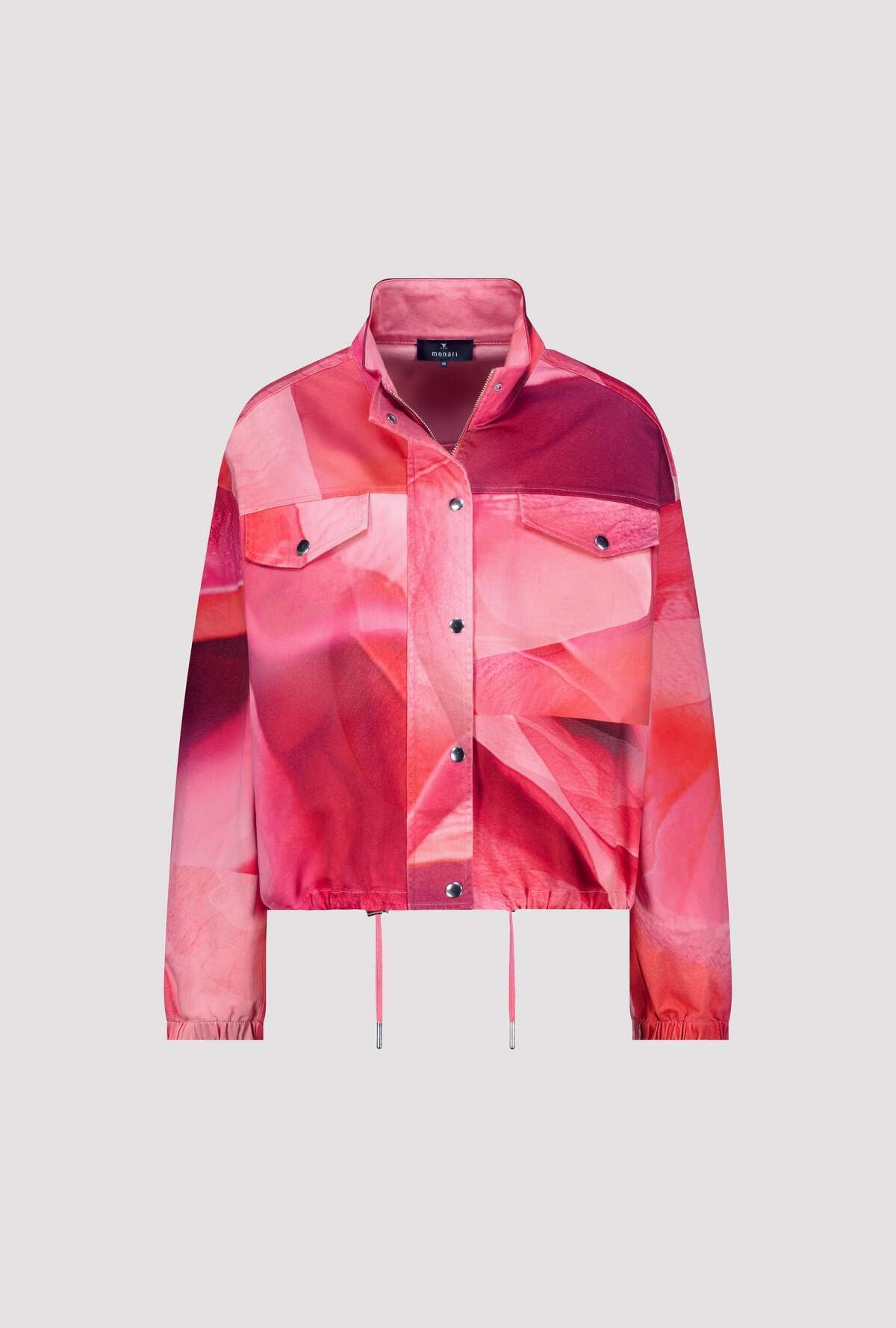 Monari Blouson »Jacke allover« ohne Kapuze Regular fit mit Allover-Muster