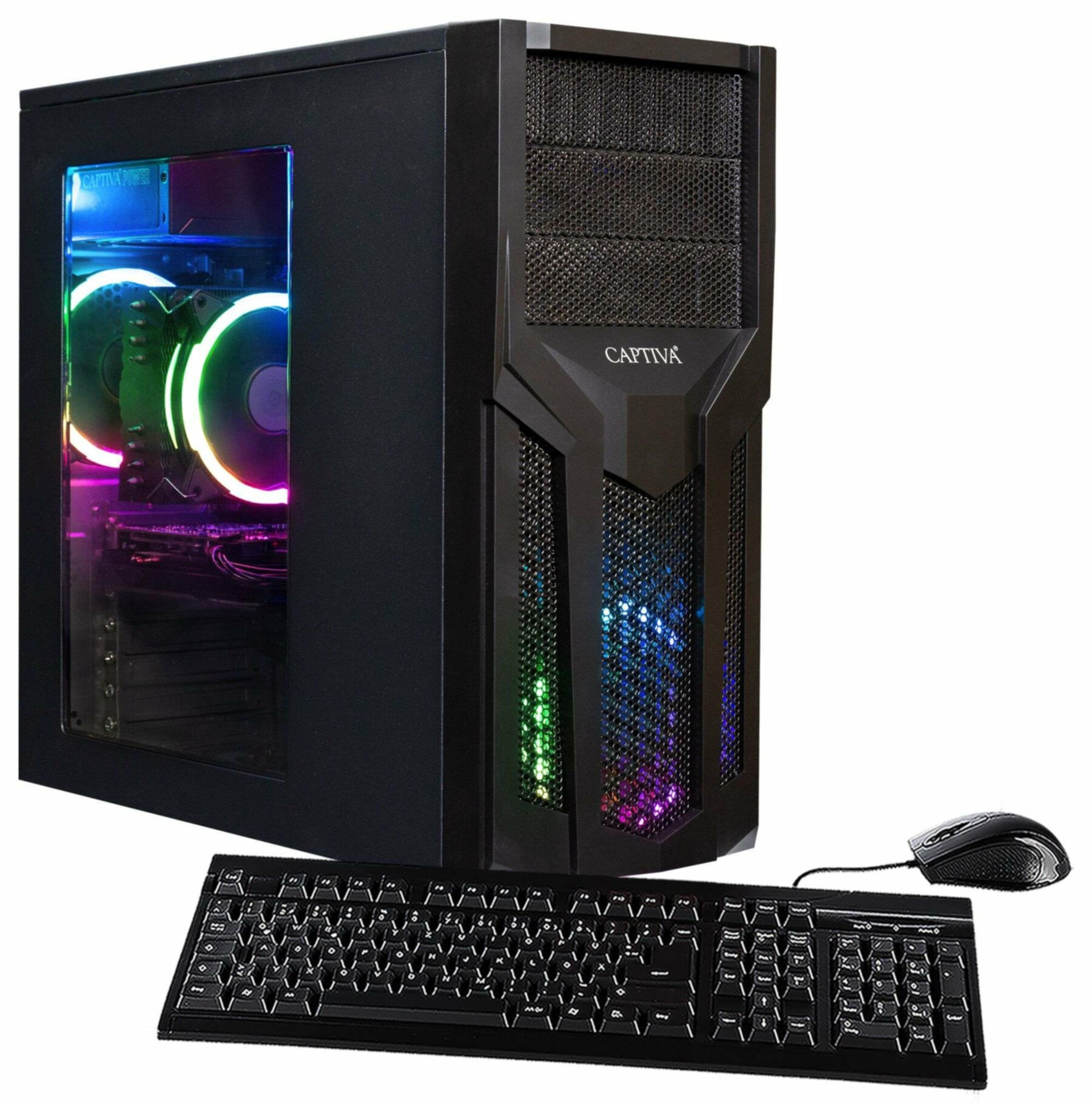 CAPTIVA Business-PC-Komplettsystem »Power Starter R80-039 TFT Bundle« 80 ″ AMD Ryzen 7 AMD 32 GB RAM 1.000 GB SSD