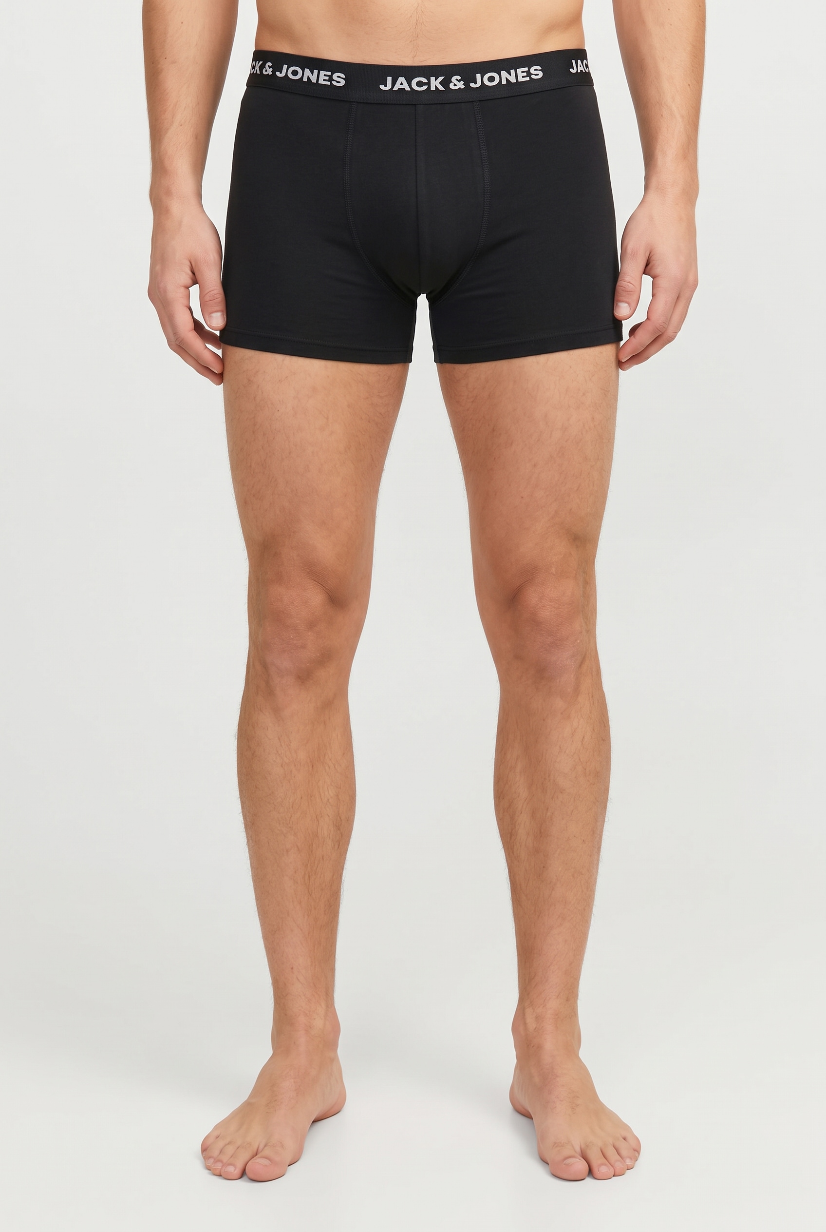 Jack & Jones PlusSize Boxershorts »JACHUEY mit leichtem Komfort im 5er-Pack« Packung, 5er-Pack, 5 Stk. unifarben, casual, regular fit, Baumwollmischung
