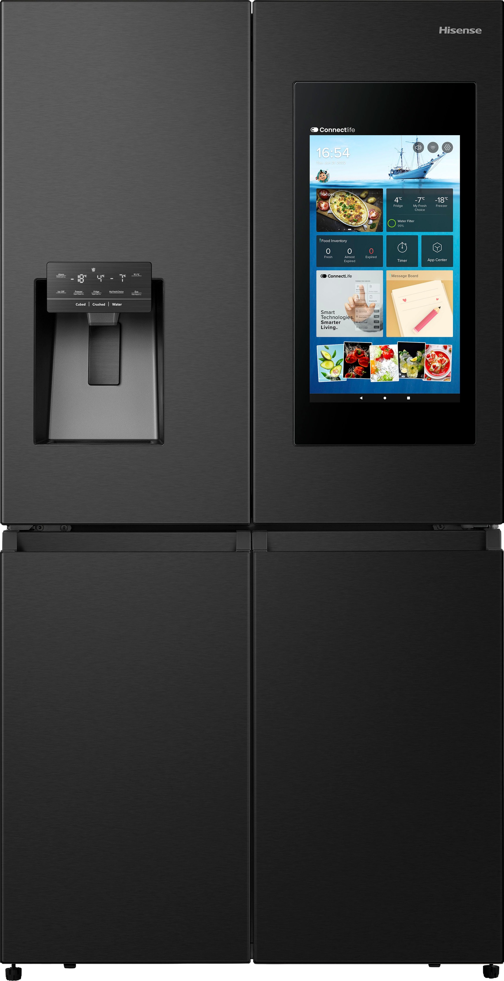 Hisense Multi Door RQ760 "RQ760N4IFE" 178,5 cm hoch 91,4 cm breit Total No günstig online kaufen