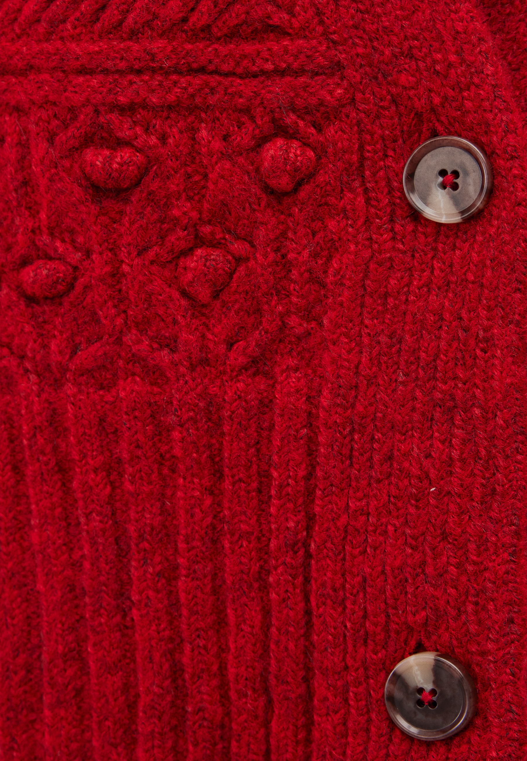 Mavi Strickpullover »BUTTONED CARDIGAN«, Cardigan Strukturiert