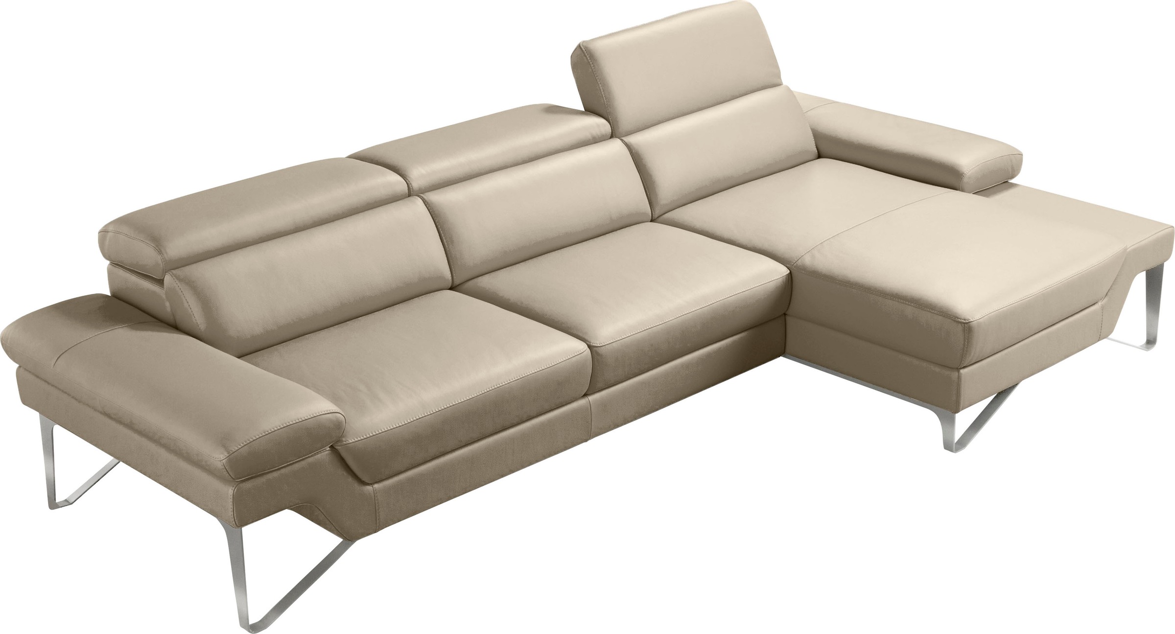 Egoitaliano Ecksofa "Princess, elegantes Designsofa mit erstklassigem Sitzk günstig online kaufen