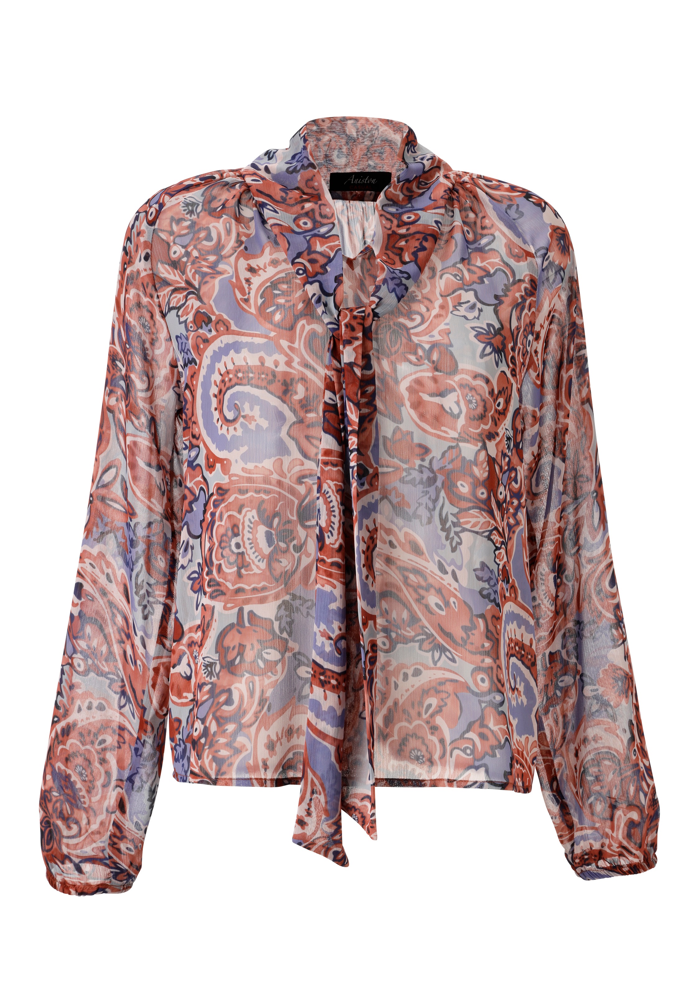 Aniston CASUAL Schlupfbluse, mit extravagantem, großflächigen Paisley-Muster - NEUE KOLLEKTION