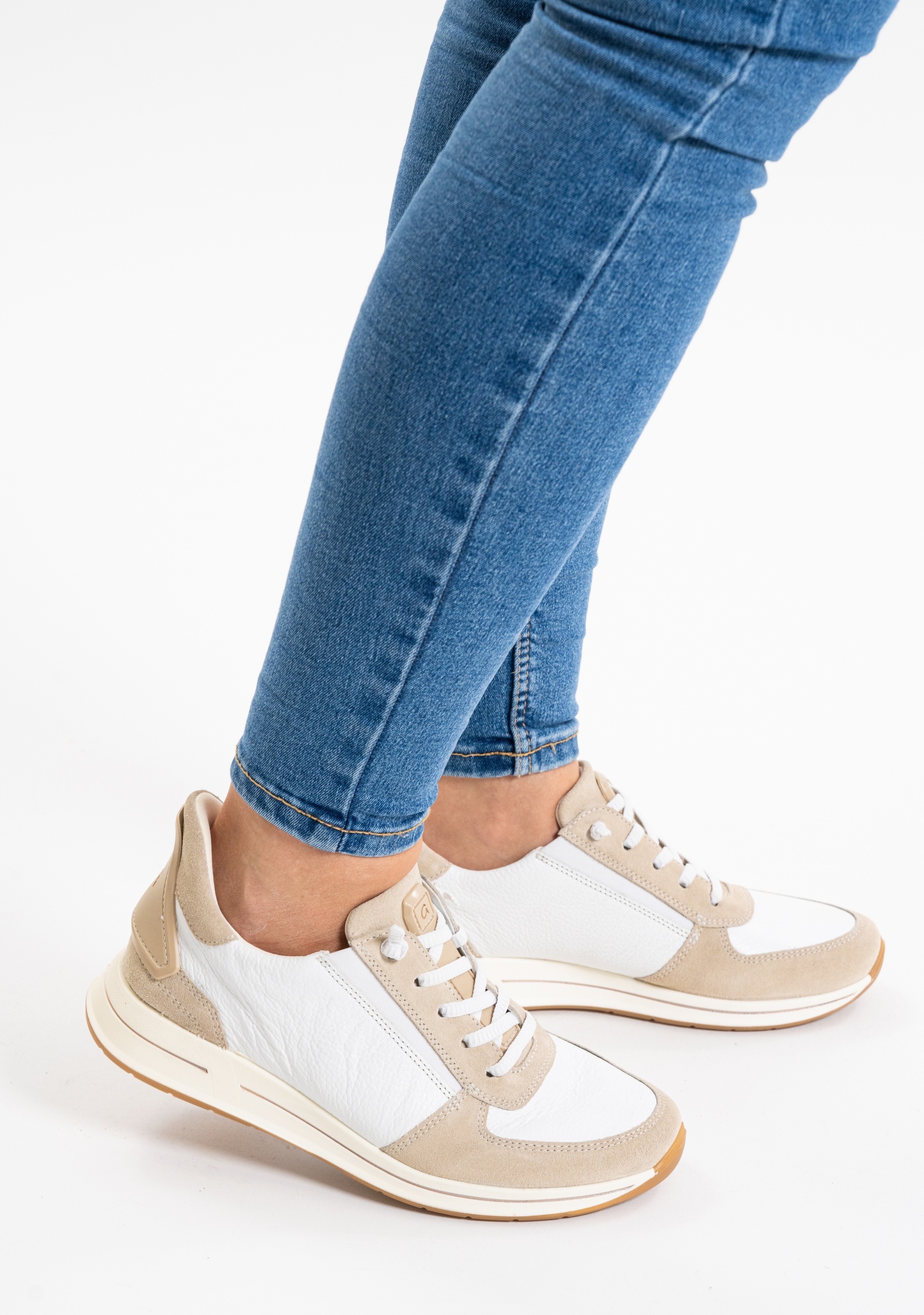 Ara Slip-On Sneaker »OSAKA«, Keilsneaker, Schnürschuh mit Easy2Go-Einschlupf