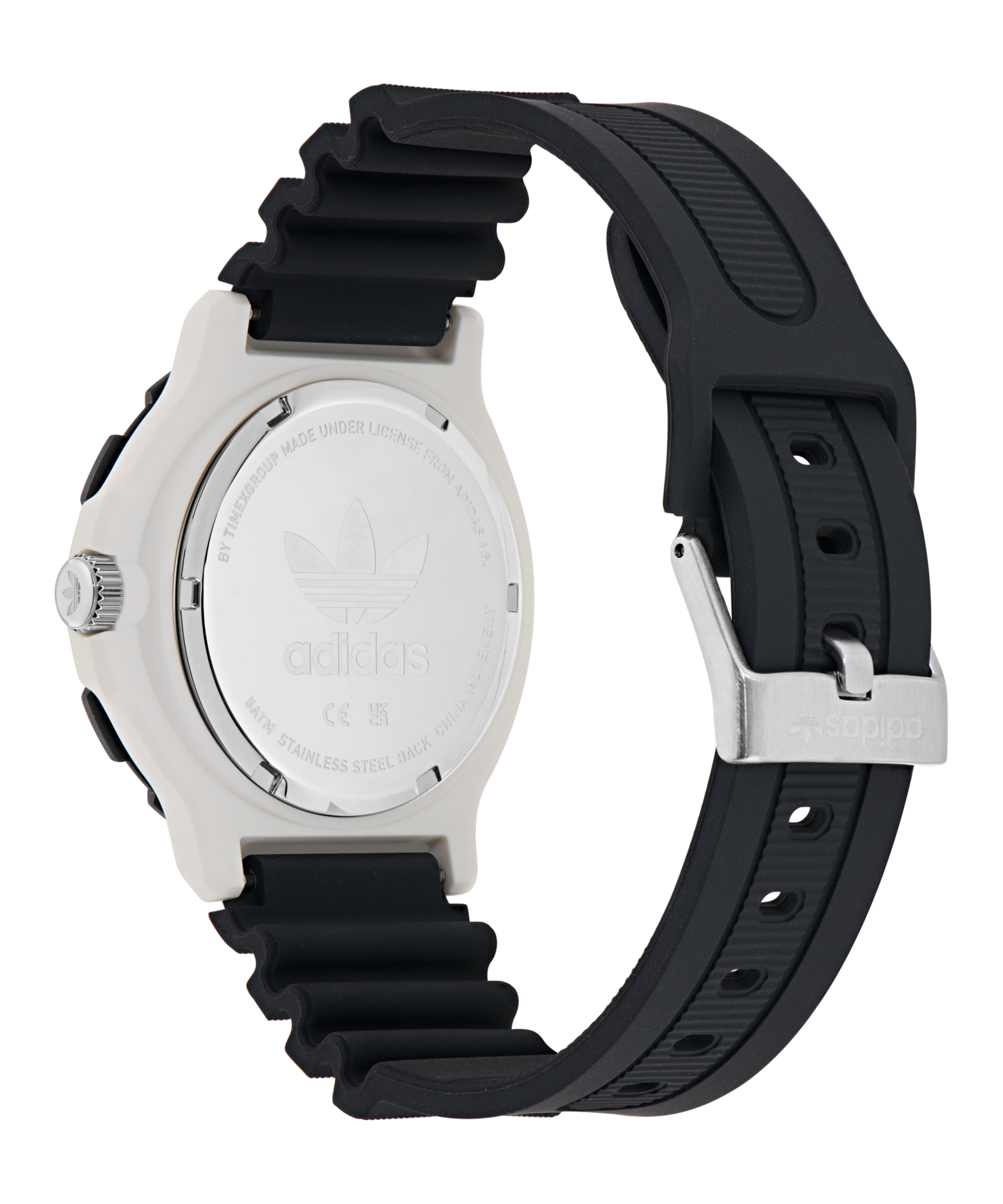 adidas Originals Quarzuhr »DISCOVERER TWO«, Armbanduhr, Herrenuhr, Damenuhr, Silikonarmband, Leuchtzeiger