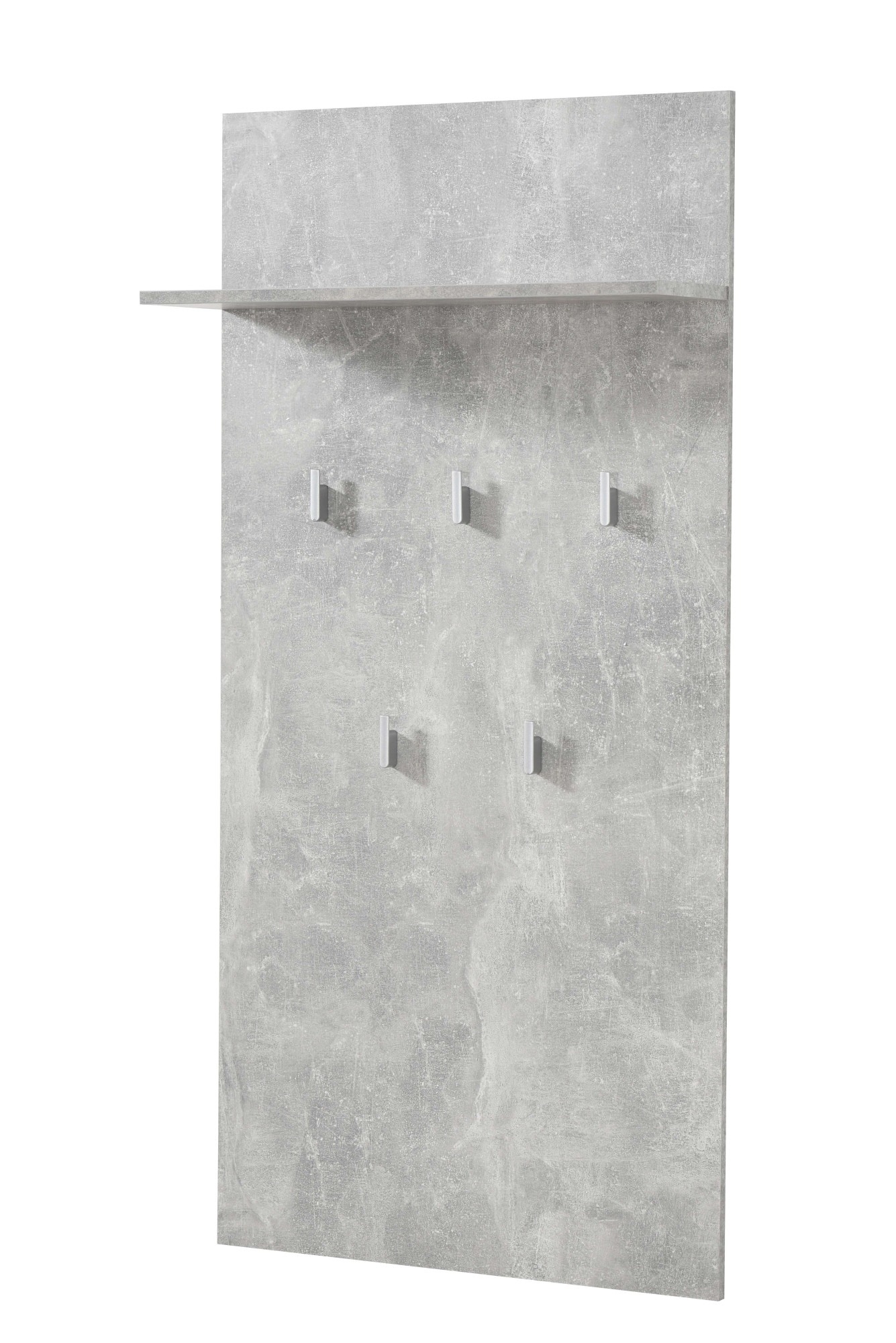 INOSIGN Garderobenpaneel »Como, Wandregal mit Haken, mit Regal«, Wandgarderobe, Aufhänger, in modernen Farben, Höhe 137 cm