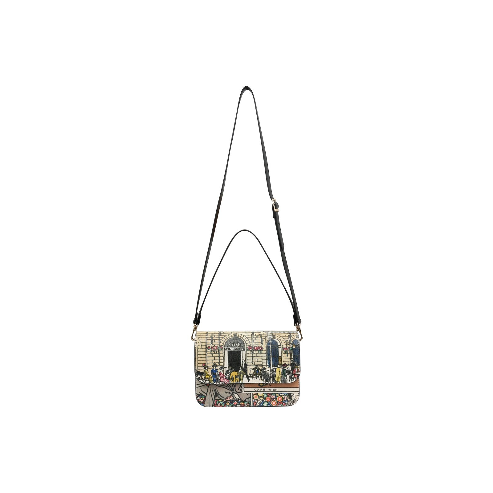 DOGO Handtasche »Cafe Wien«, Vegan