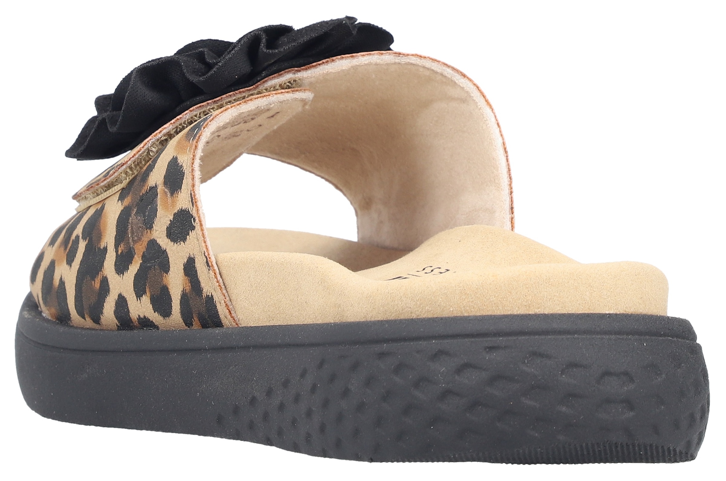 Rieker Pantolette  Sommerschuh, Hausschuh, Strandschuh mit bequemem Fußbett