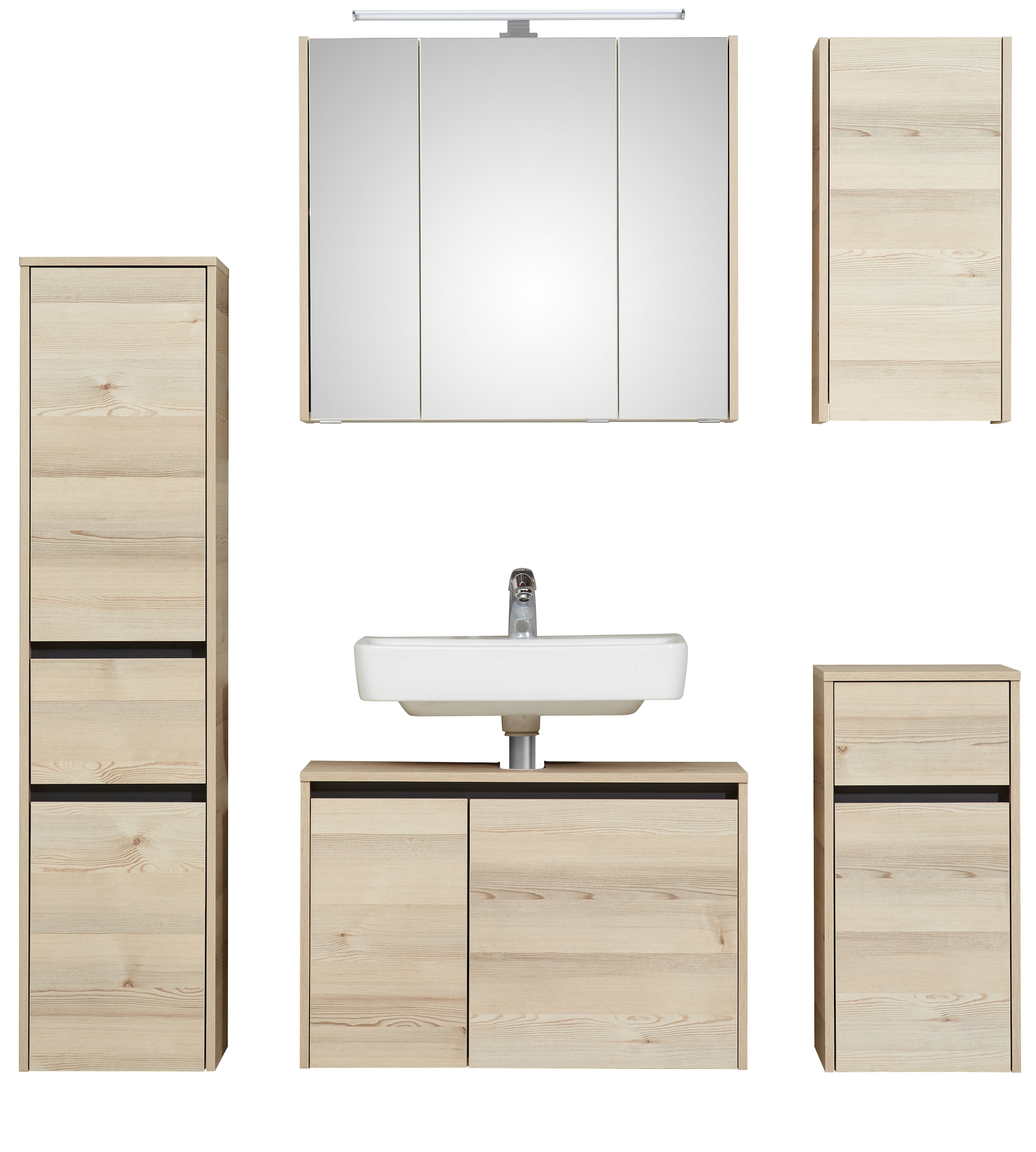 Saphir Badmöbel-Set »Quickset 393«, (Komplett-Set, 5 St.)