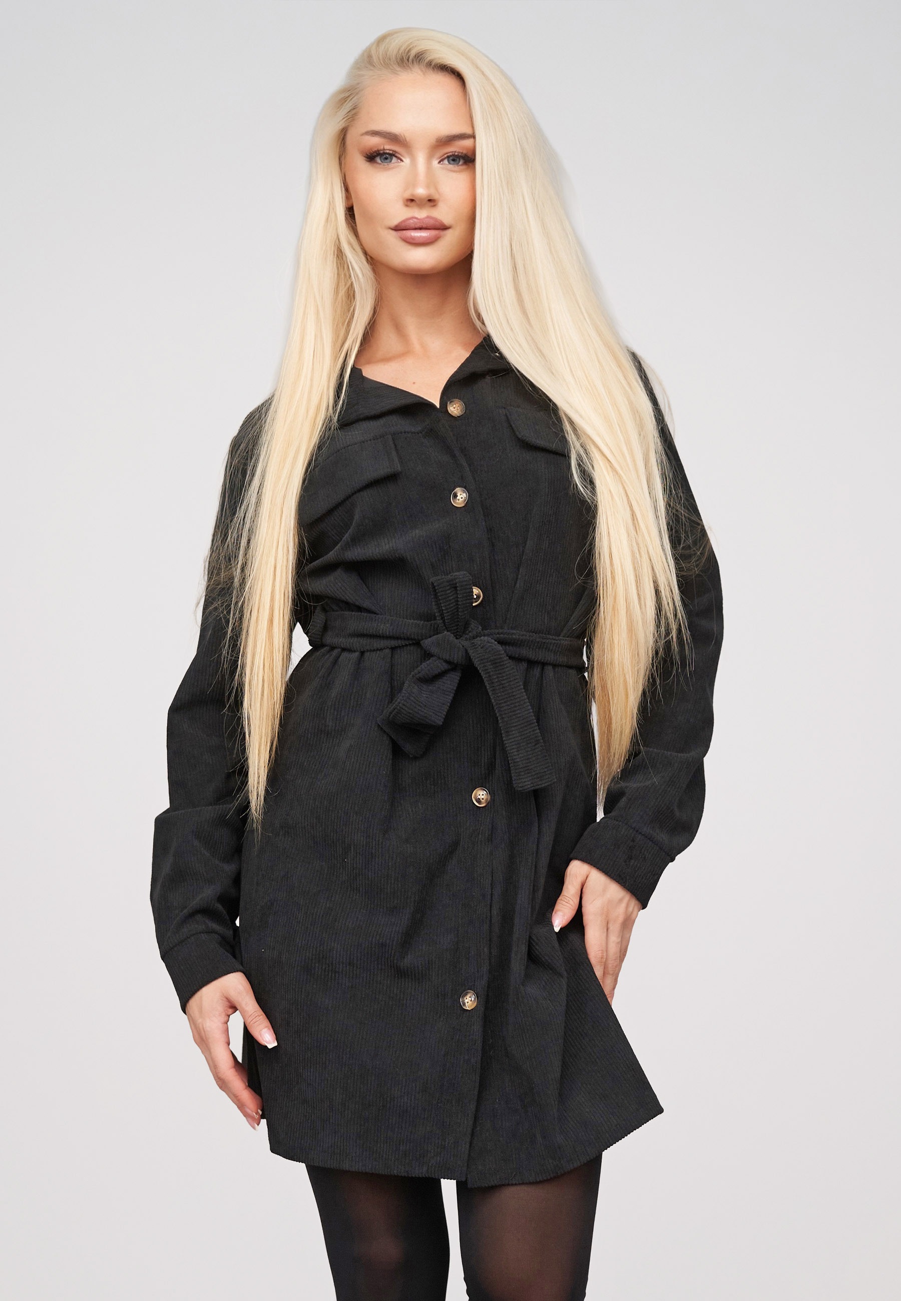 CLOUD 5IVE A-Linien-Kleid »CLOUD 5IVE Cord Dress« 1 tlg.