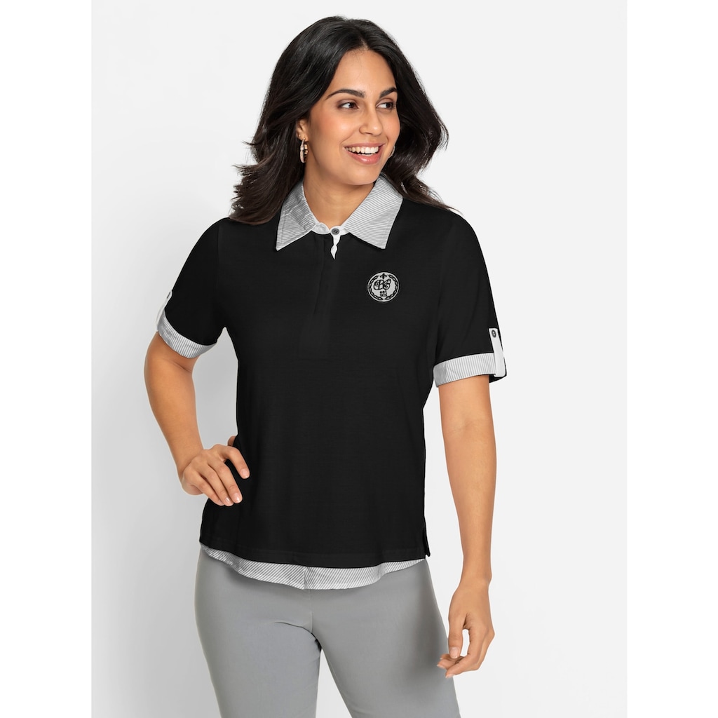 Inspirationen Poloshirt »Poloshirt«, (1 tlg.)