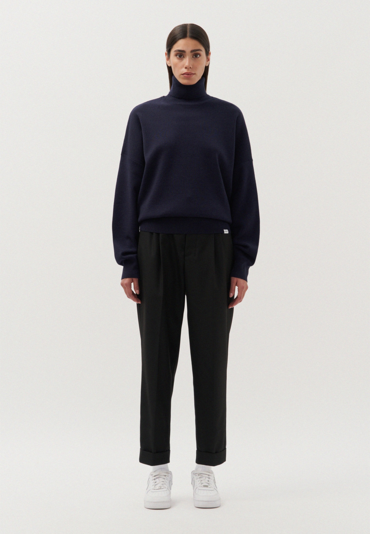 studio seidensticker "Studio" Langarm Stehkragen Uni günstig online kaufen