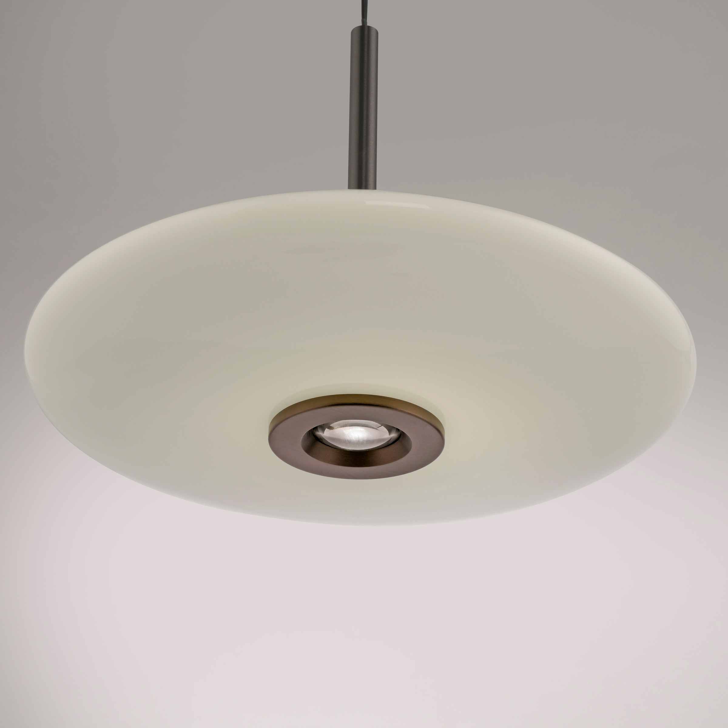 Neuhaus PURE LED Pendelleuchte »PURE E-Vitrum« LED-Board 1 Stk. warmweiß - kaltweiß e-LIFT®-Funktion, CCT, dimmbar über Fernbedíenung