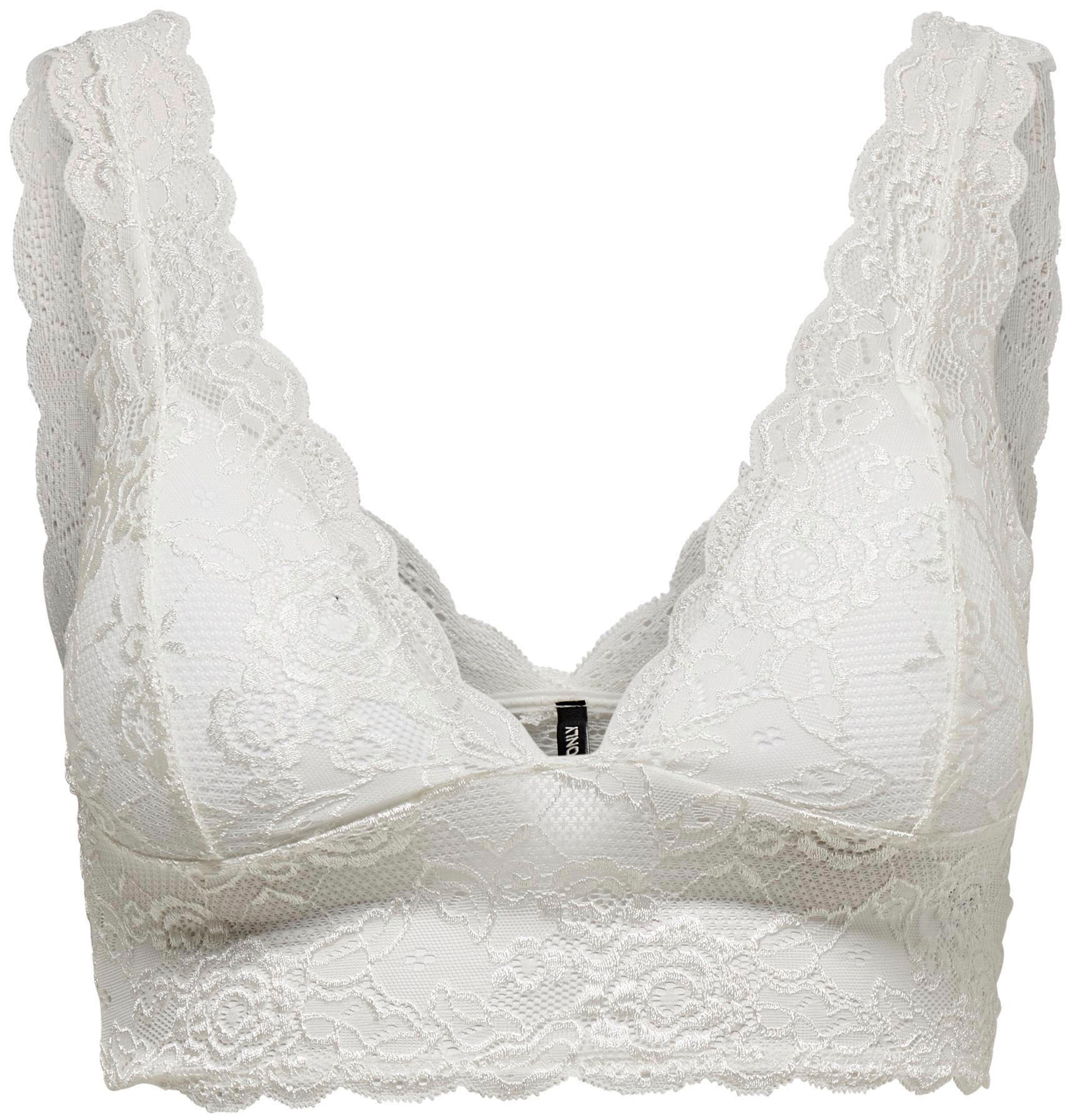 ONLY Spitzentop "ONLCHLOE LACE BRA NOOS ACC" günstig online kaufen