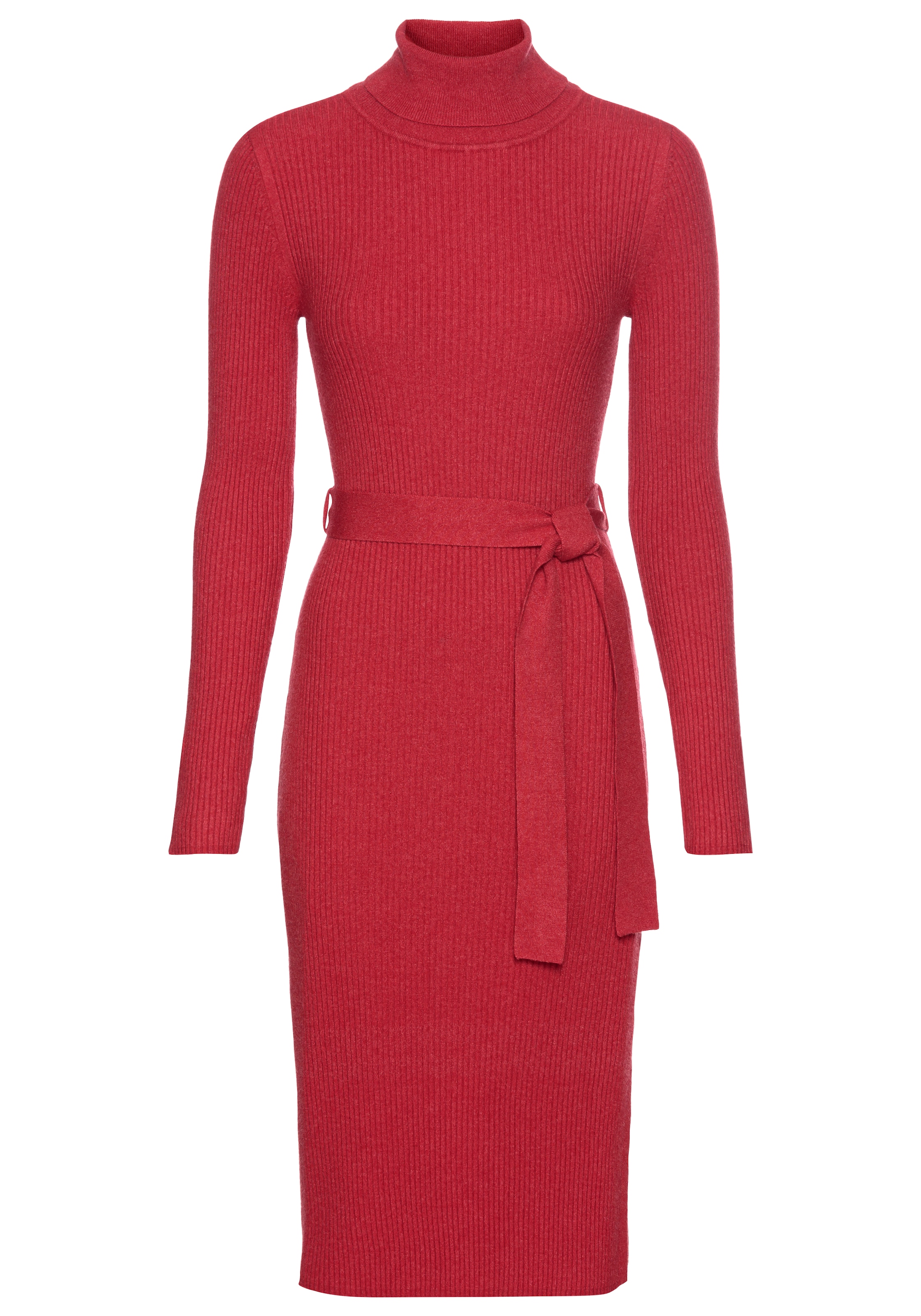 Laura Scott Strickkleid, mit Rollkragen