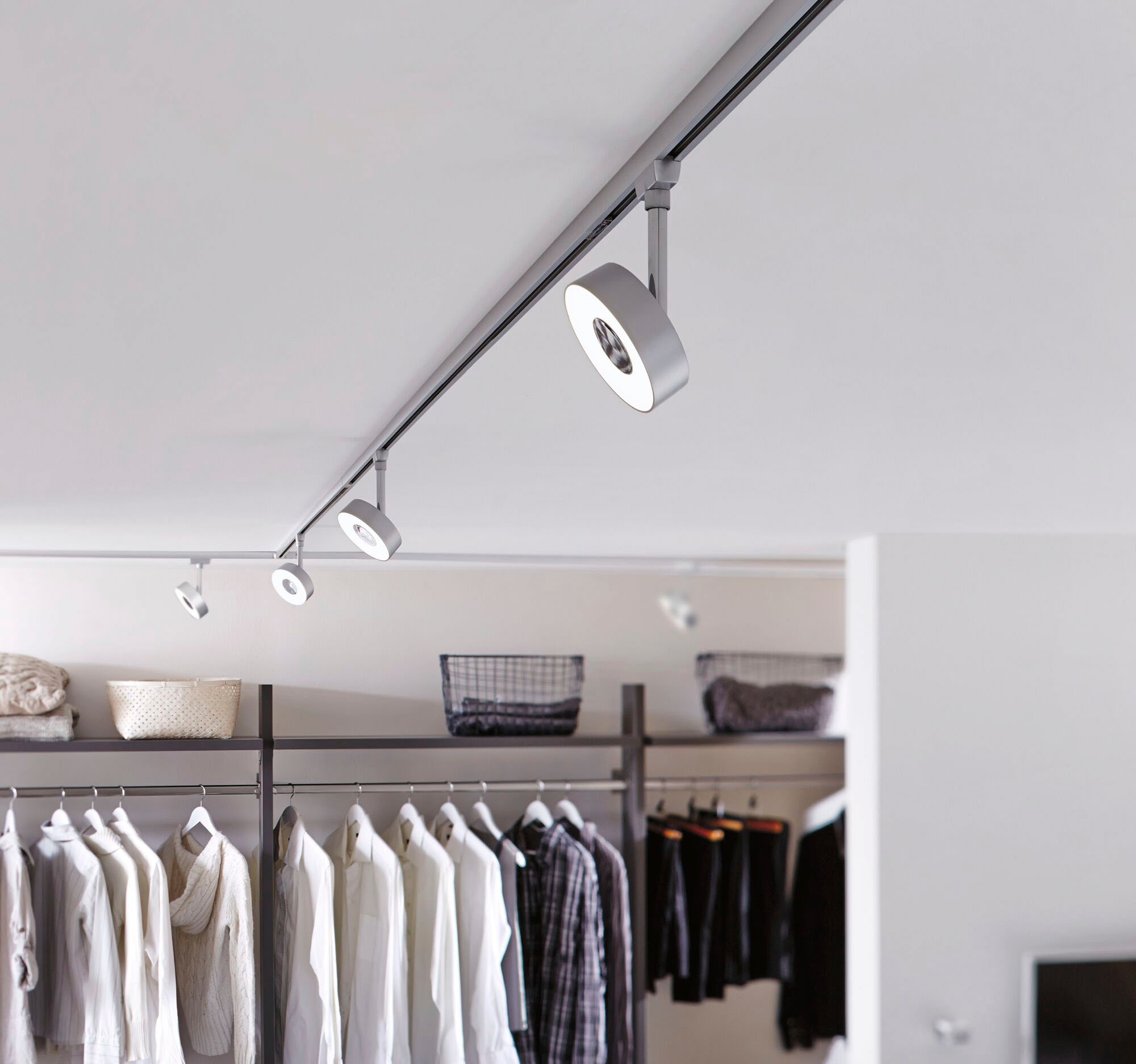 Paulmann Schienensystem-Leuchten »URail Spot Circle 2-Step-White 5W 230V«