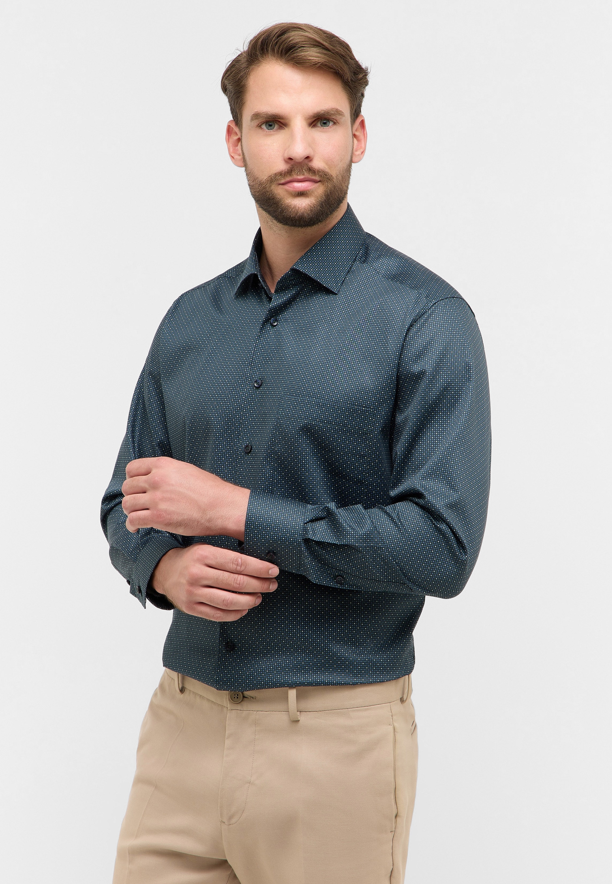 Eterna Langarmhemd "COMFORT FIT", NON IRON (bügelfrei) günstig online kaufen