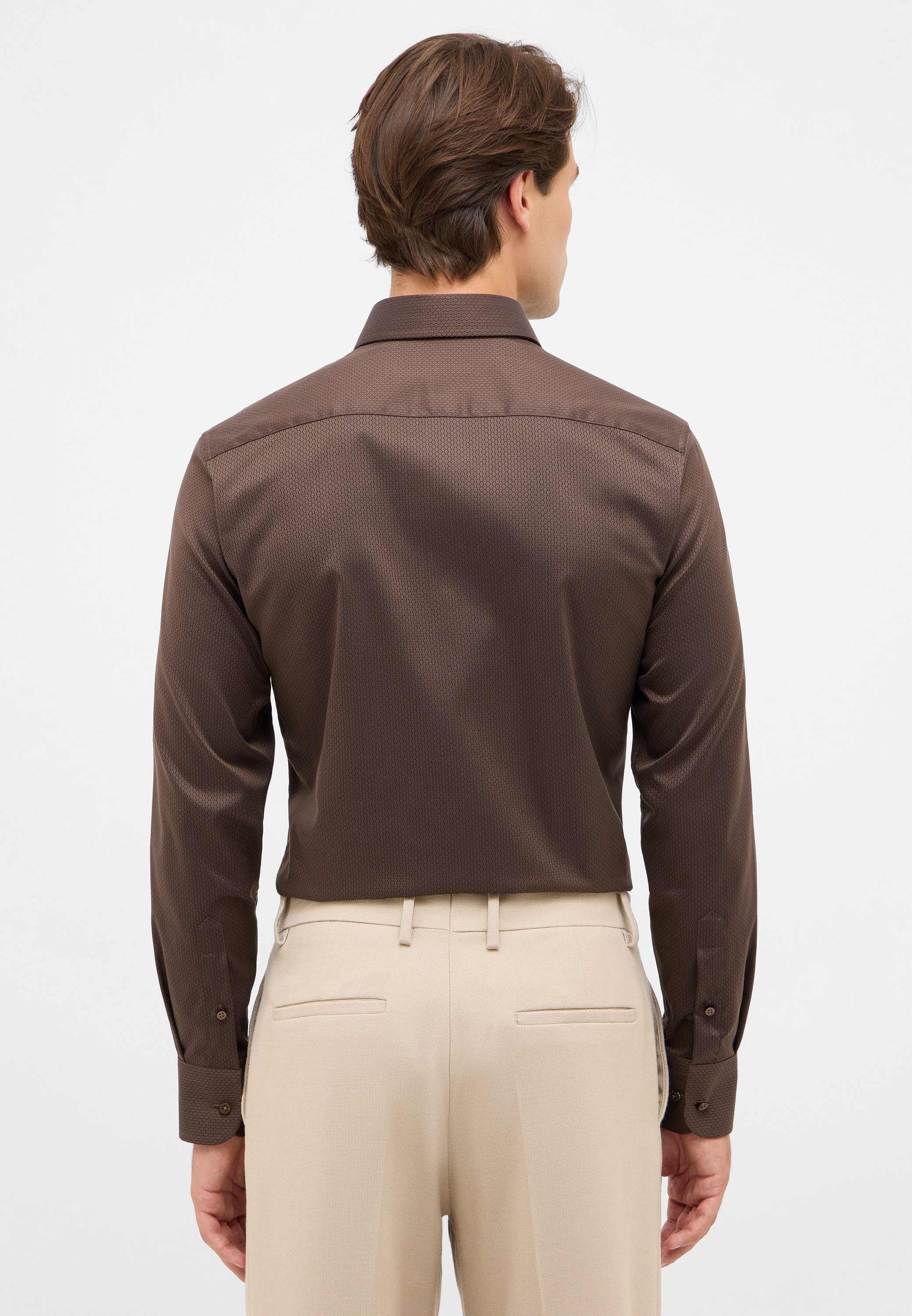 Eterna Langarmhemd »SLIM FIT«, NON IRON (bügelfrei)