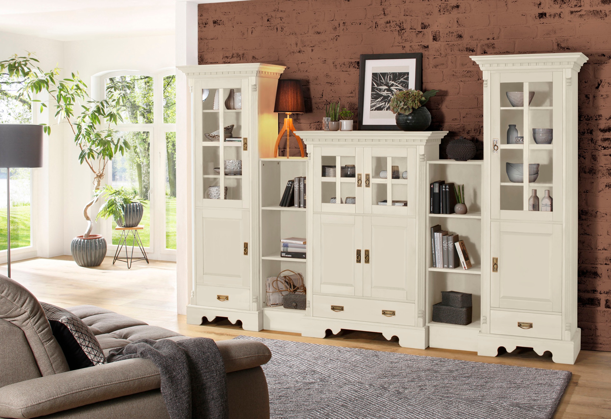 OTTO home Wohnwand "Milan" 5 Stk. tlg. günstig online kaufen