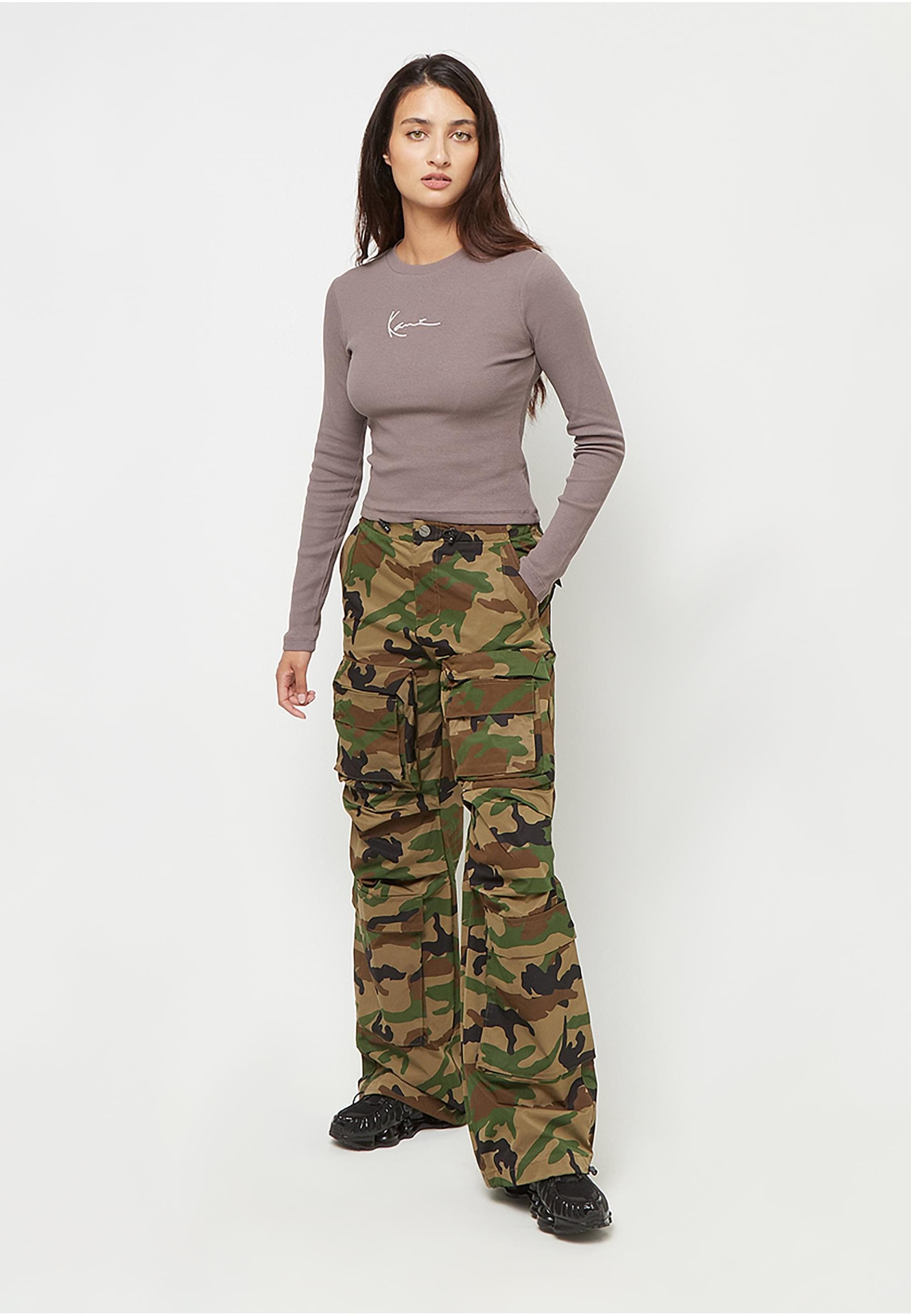 Karl Kani Longsleeve »Karl Kani Karl Kani Small Signature Short Rib LS«, (1 tlg.)