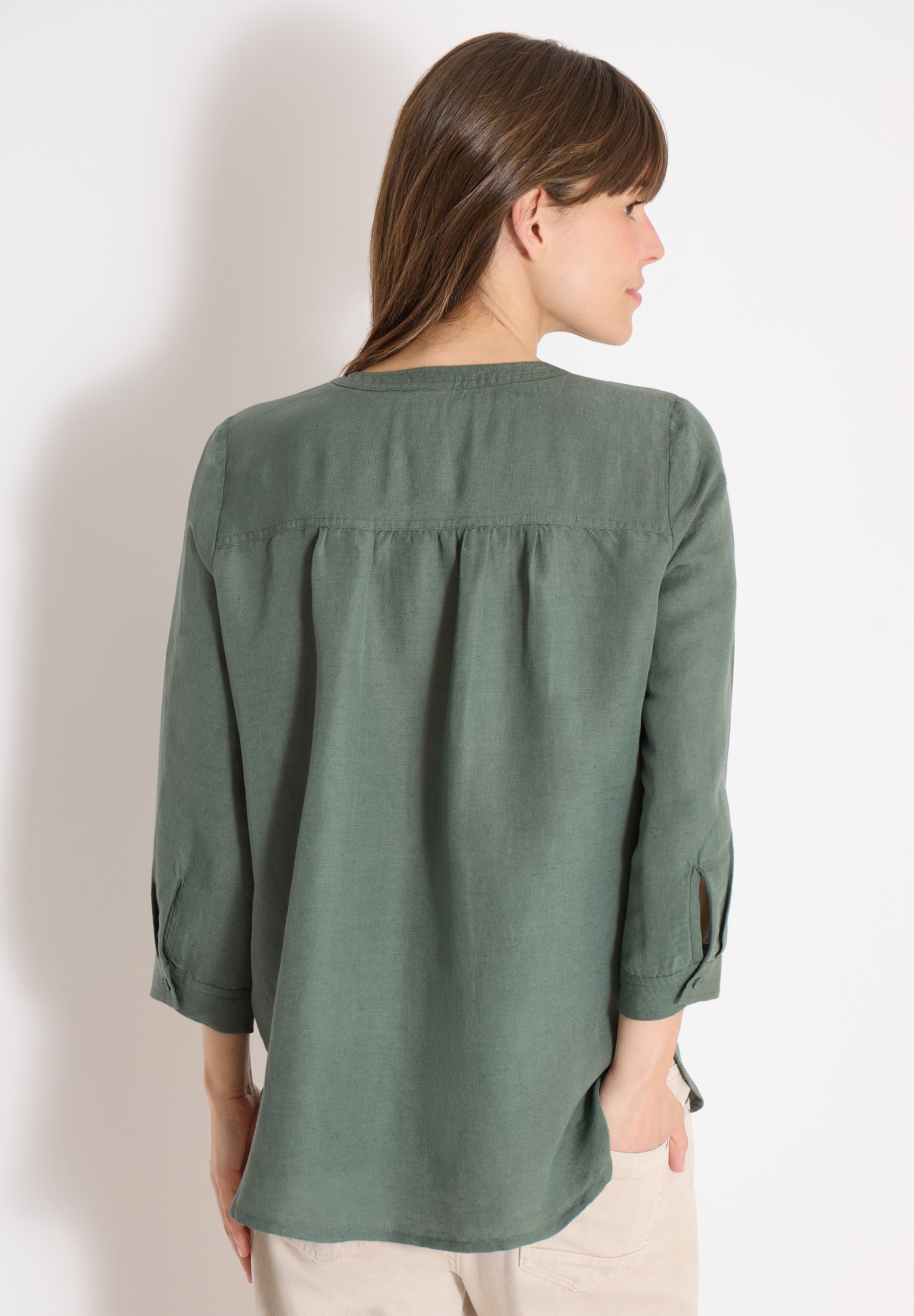 Cecil Longbluse mit 3/4 Ärmeln