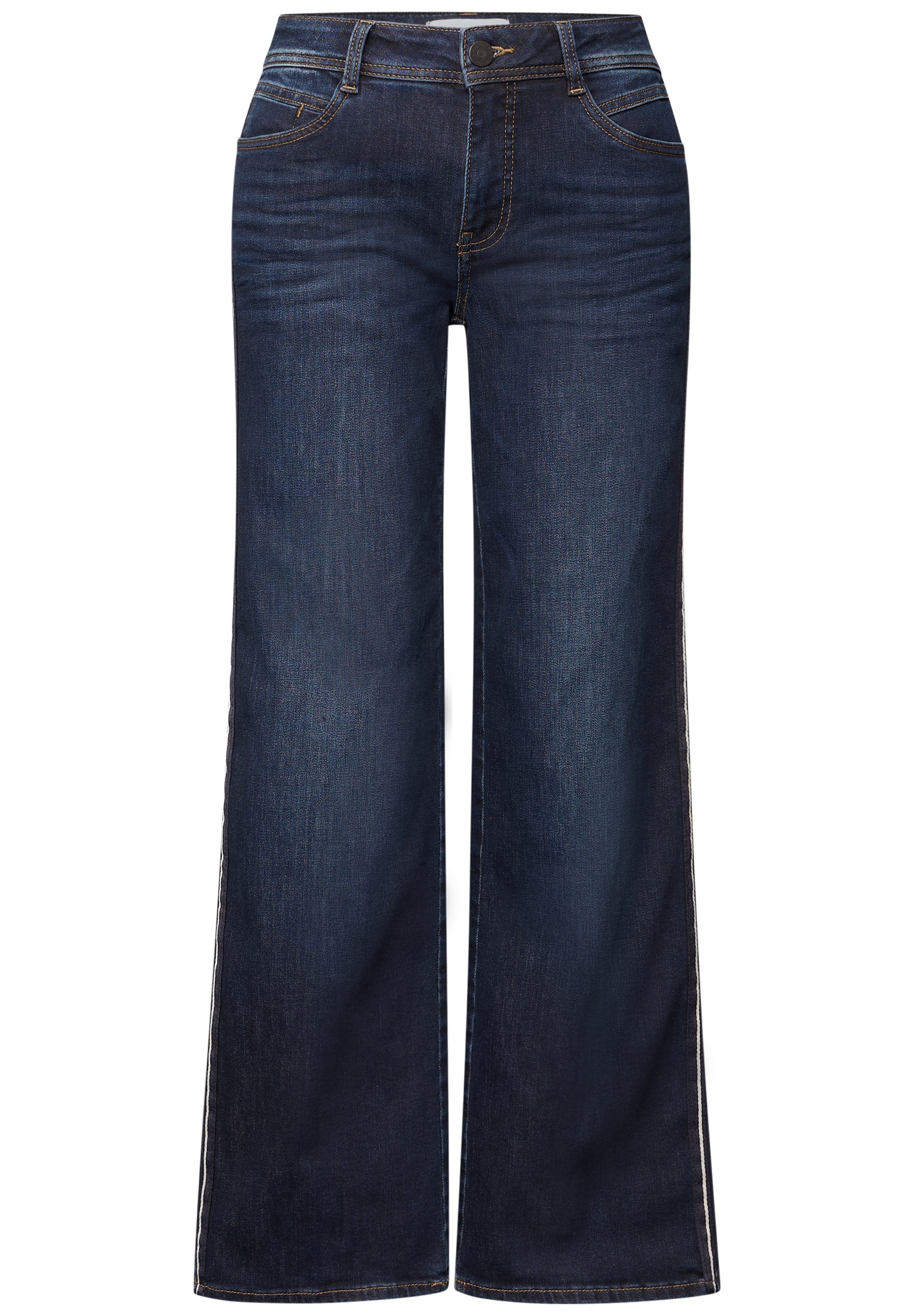 STREET ONE STUDIO Loose-fit-Jeans, Middle Waist