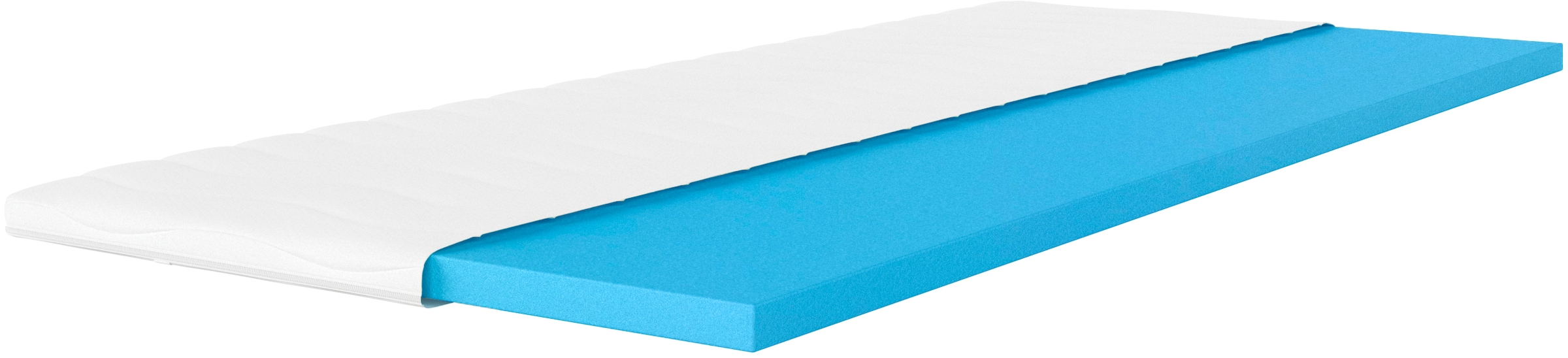 OTTO home Topper »Tornby Topper 90x200 cm,180x200 cm, in 4 Härtegraden, Tencel™ Bezug« Matratze & Boxspringbett, Hausstauballergiker geeignet, langlebig