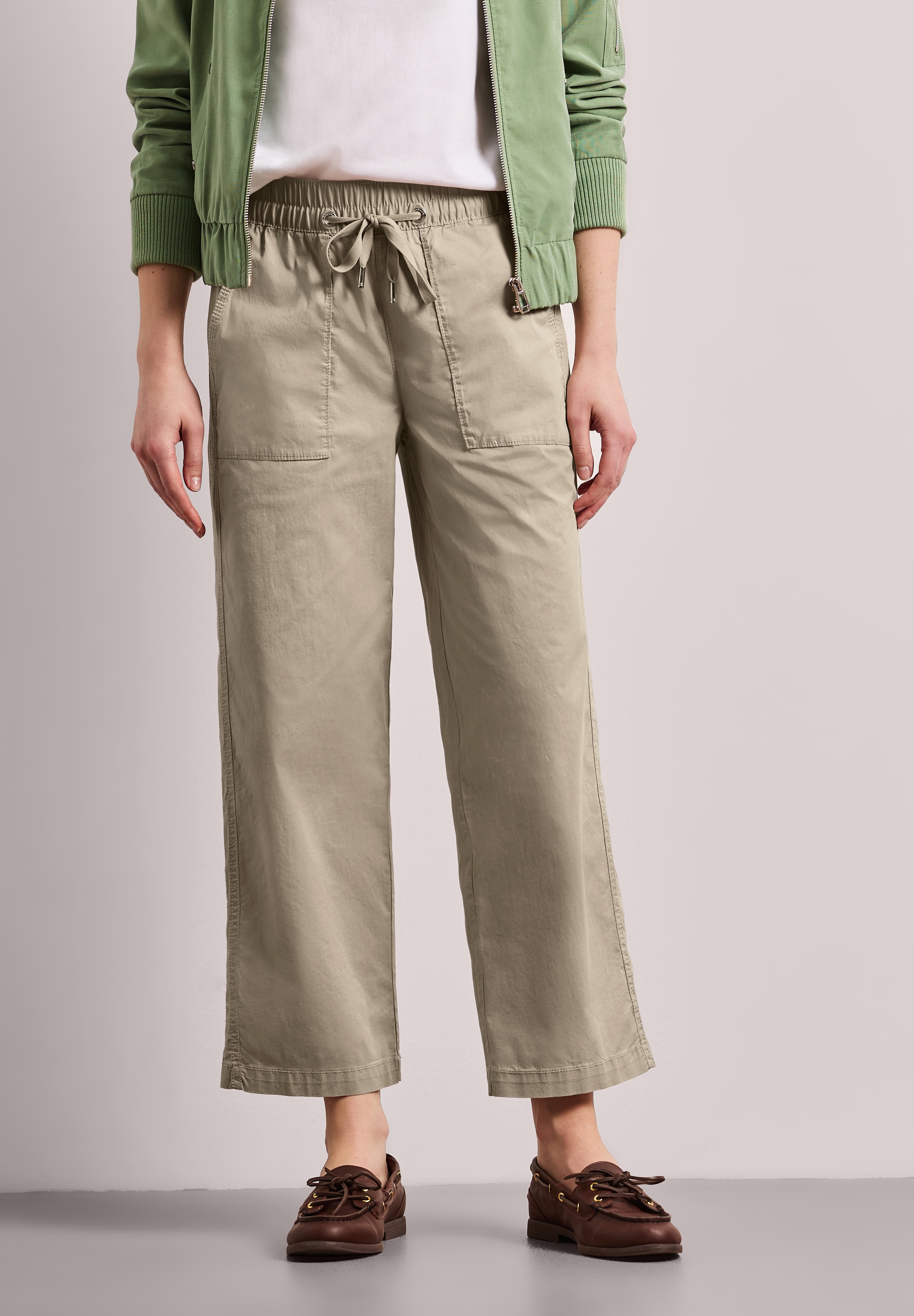 STREET ONE Stoffhose  Middle Waist