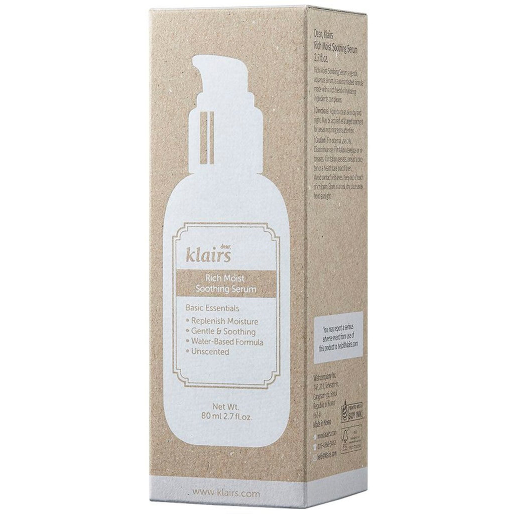 Dear Klairs Gesichtsserum »Rich Moist Soothing Serum«