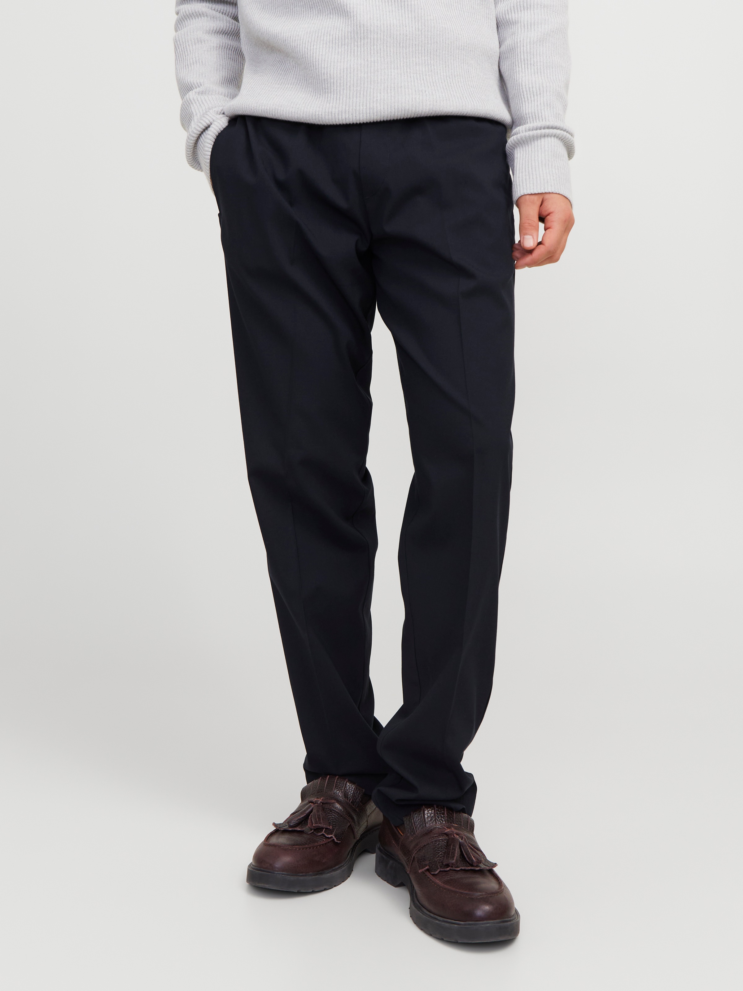 Jack & Jones Stoffhose "JPSTKANE – Lässige Hose mit Bündchen, pflegeleicht günstig online kaufen