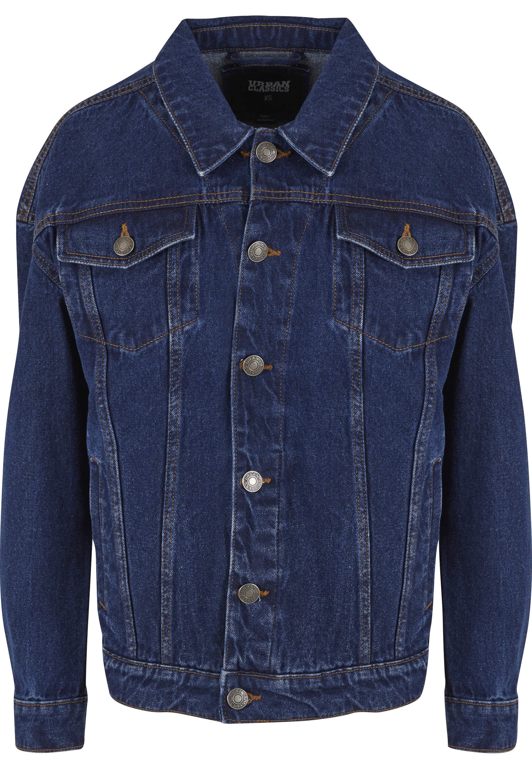 URBAN CLASSICS Jeansjacke "Urban Classics Damen Ladies Oversized 90‘s Denim günstig online kaufen