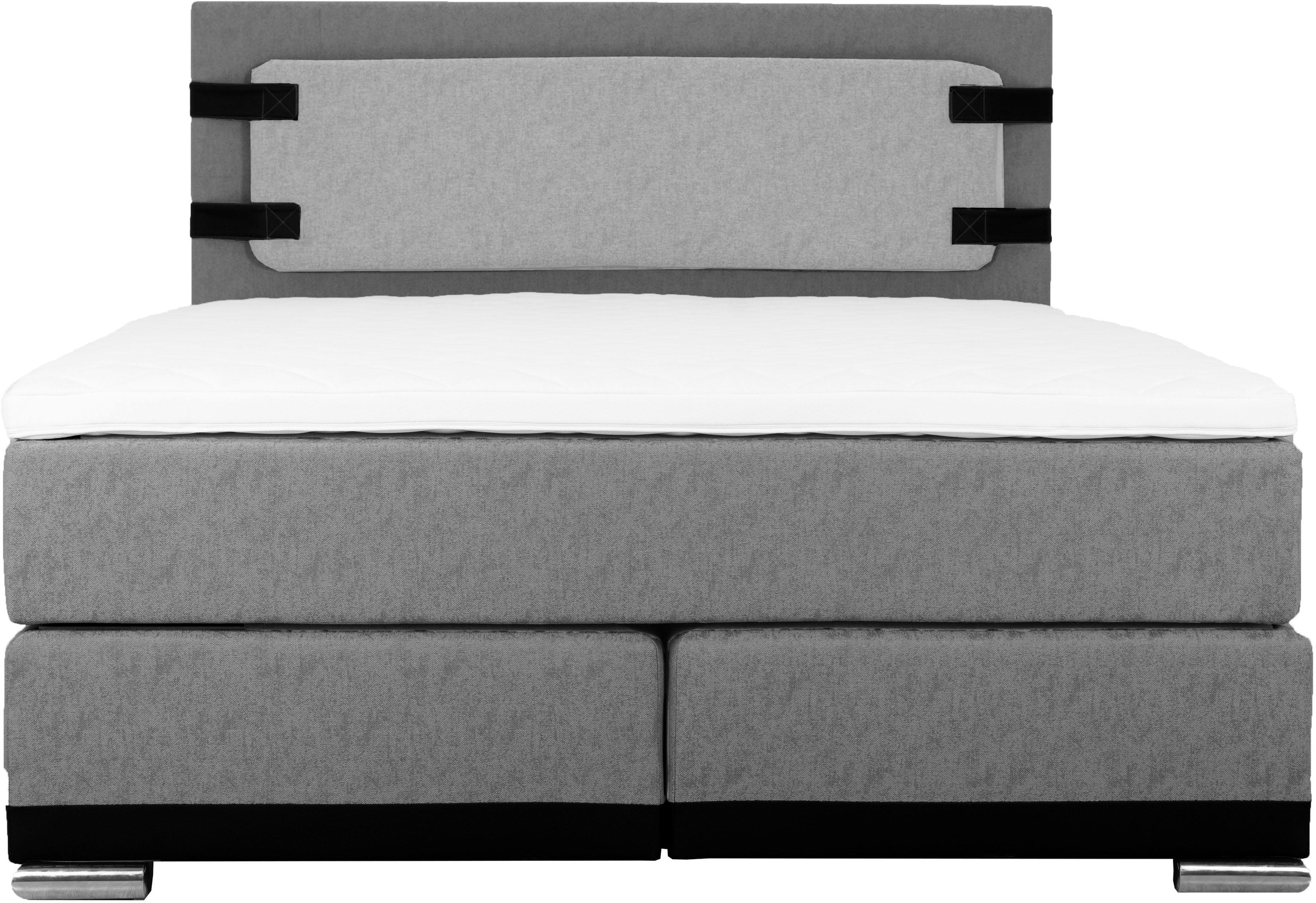 Home affaire Boxspringbett "Strada" incl. Topper, 3 Breiten, 3 Härtegrad-Au günstig online kaufen