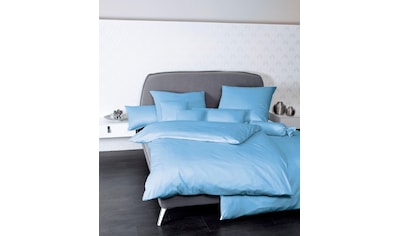 Bettwäsche »Colors 31001«, (2 tlg.), in Mako Satin Qualität aus 100% Baumwolle, Bett-...