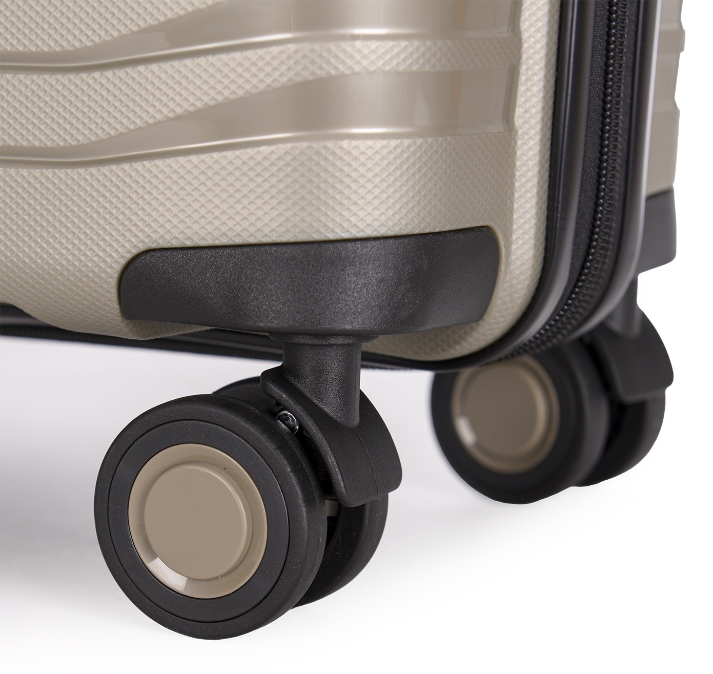 Stratic Trolley »BRIGHT+ Koffer S«, (1 St.), 4 Rollen, Hartschalenkoffer Trolley TSA-Zahlenschloss STRATIC CONNECT NFC-Chip