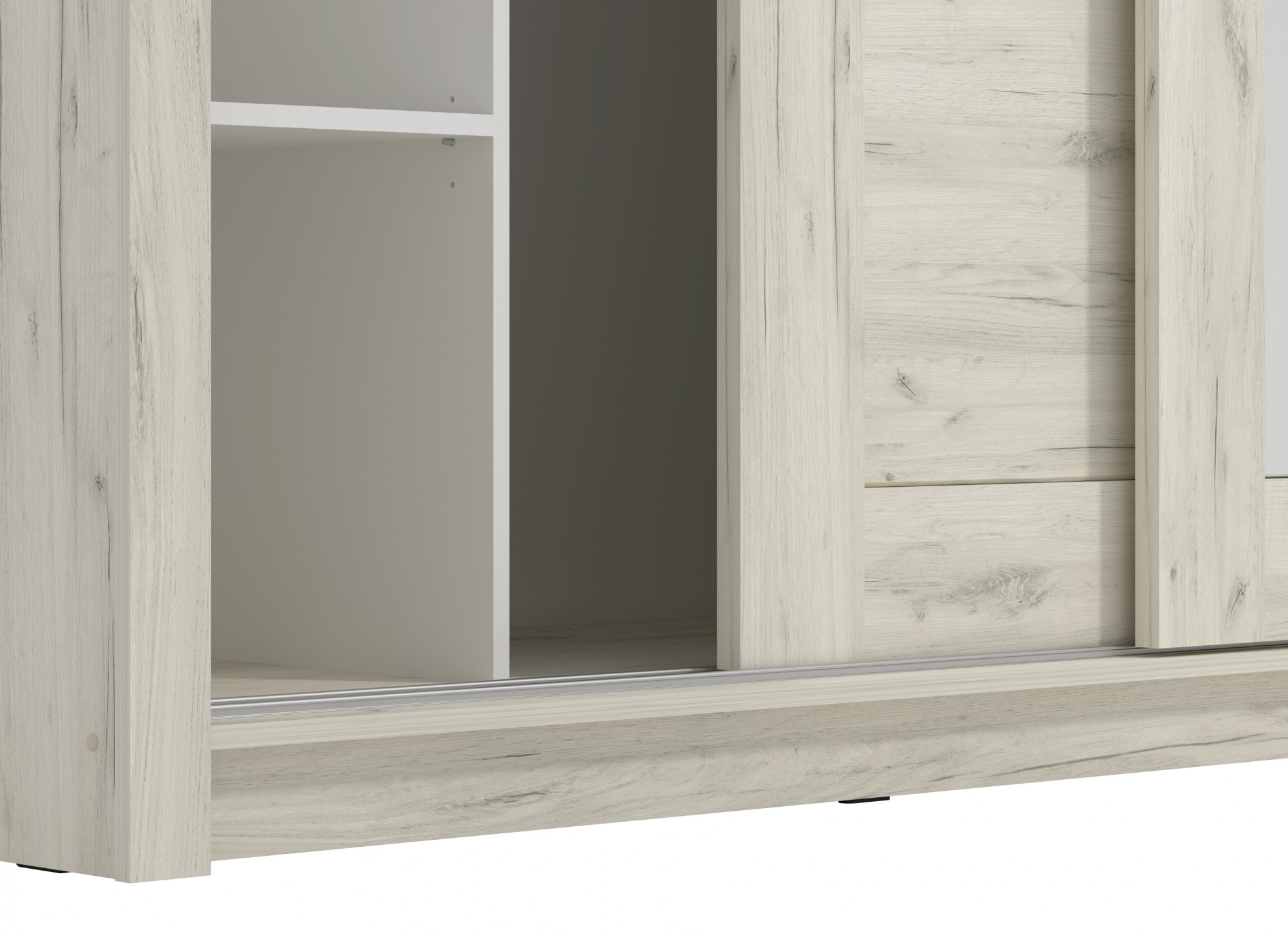 Home affaire Kleiderschrank »Kent, FSC®-zertifizierter Holzwerkstoff, Made in Europe«, mit Spiegel und Schiebtüren, 223,5x67x227cm